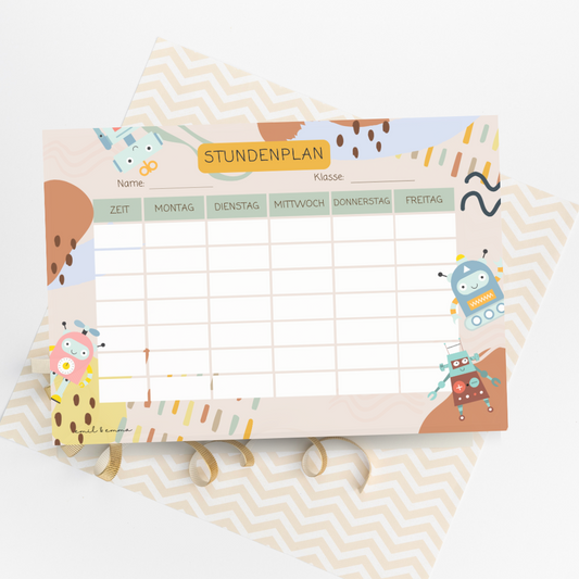 Stundenplan A4