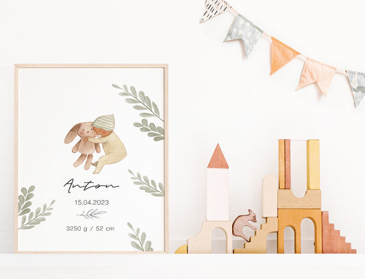 Geburtsposter Newborn