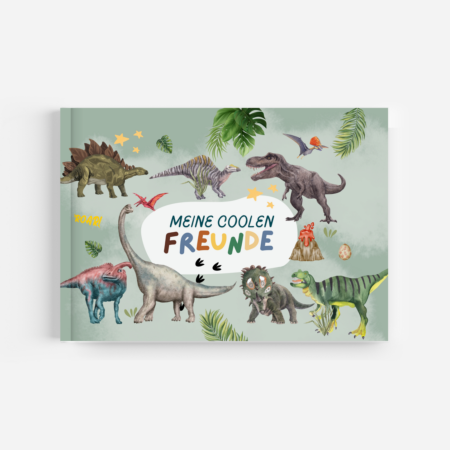 Freundebuch Dinosaurier - Grundschule und Kindergarten