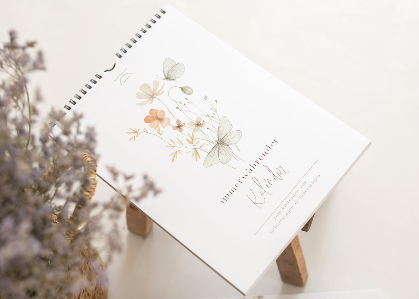 immerwährender Kalender A4 Wandkalender