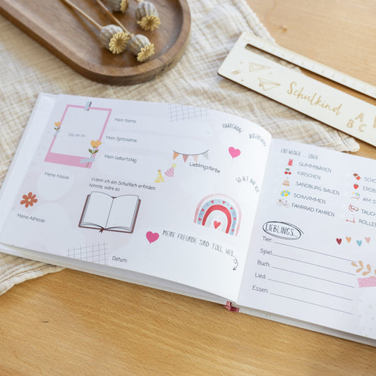 Regenbogen Freundebuch Grundschule