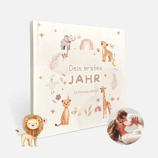 Dein erstes Jahr - Baby Erinnerungsbuch