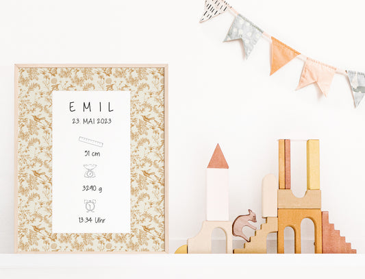 Geburtsposter Emil