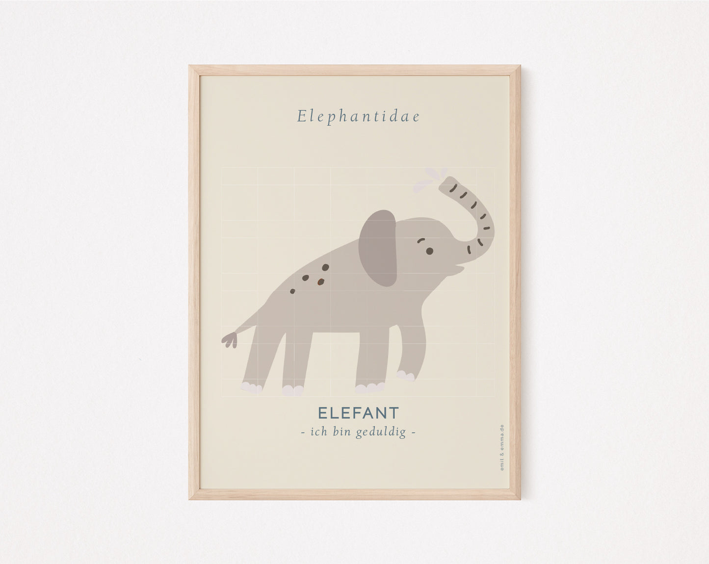 Posterset Safari Tiere Cool Kids Collection