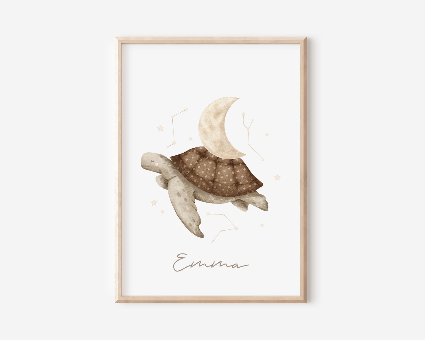 Schildkröte dreamy Poster A4 & A3