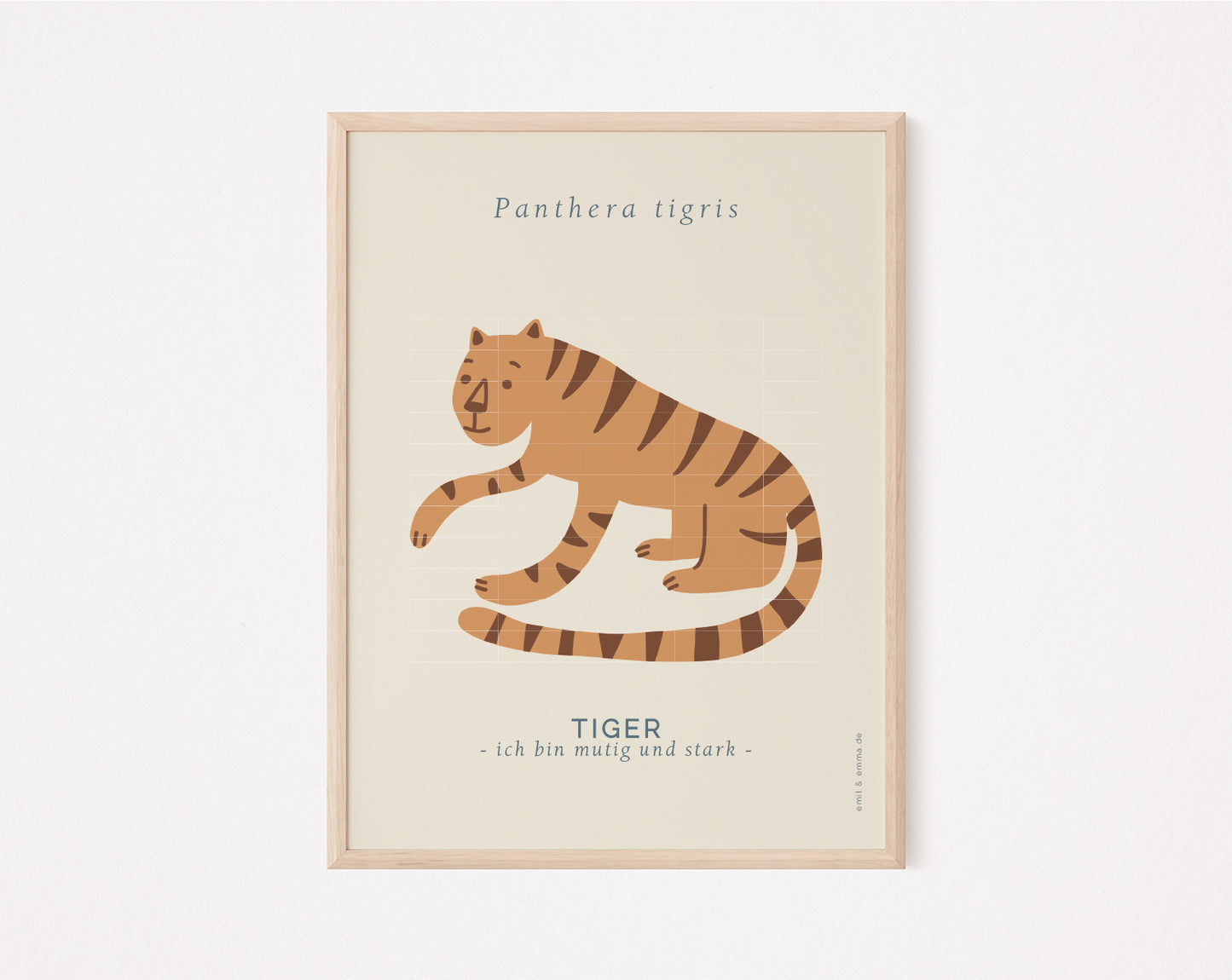 Posterset Safari Tiere Cool Kids Collection