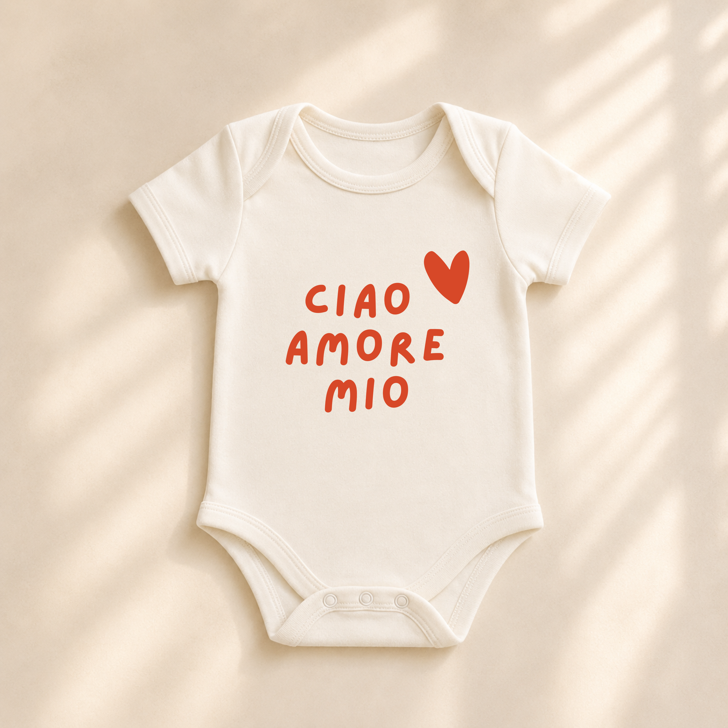 Bügelbild "Ciao Amore Mio"
