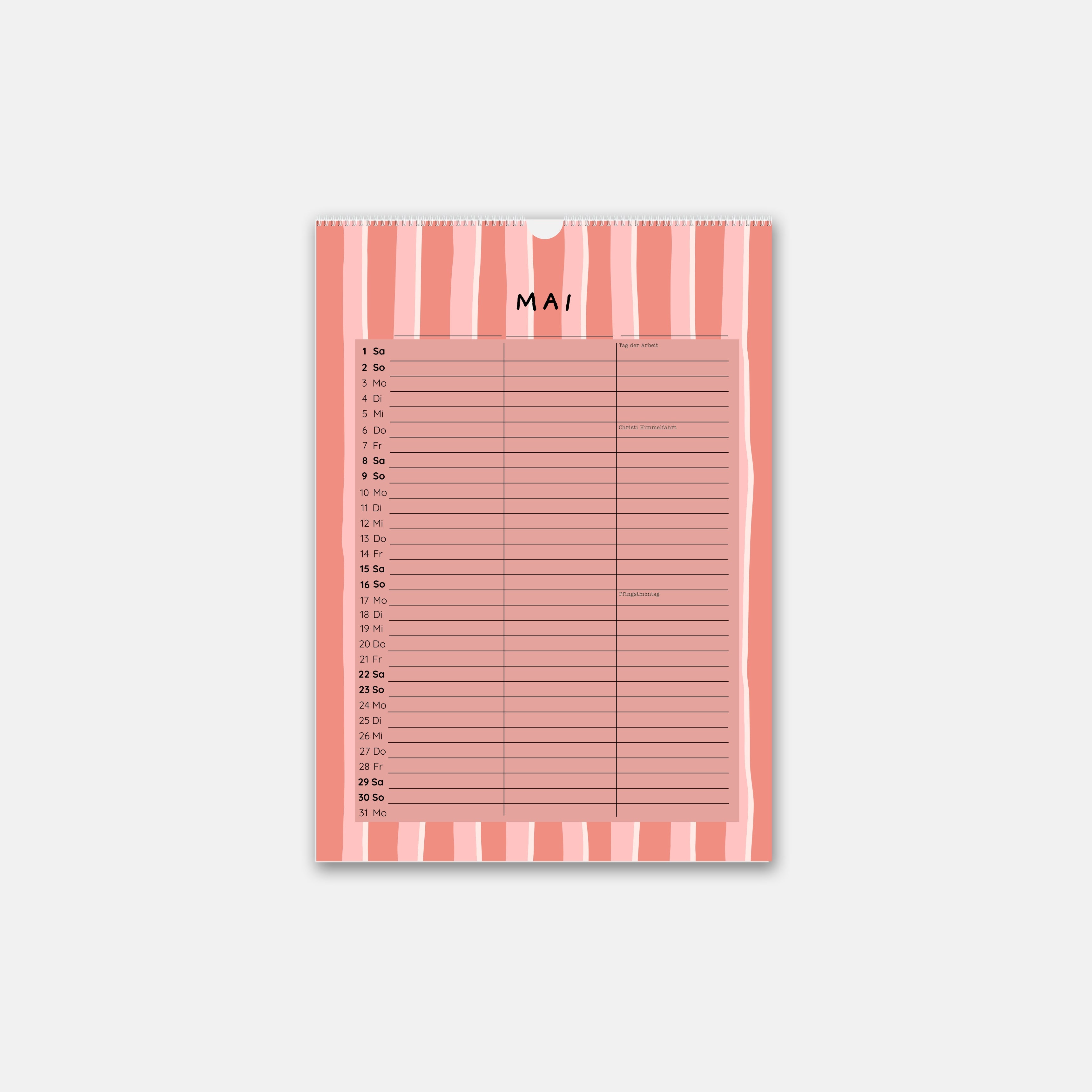 Paarkalender 2027 A4
