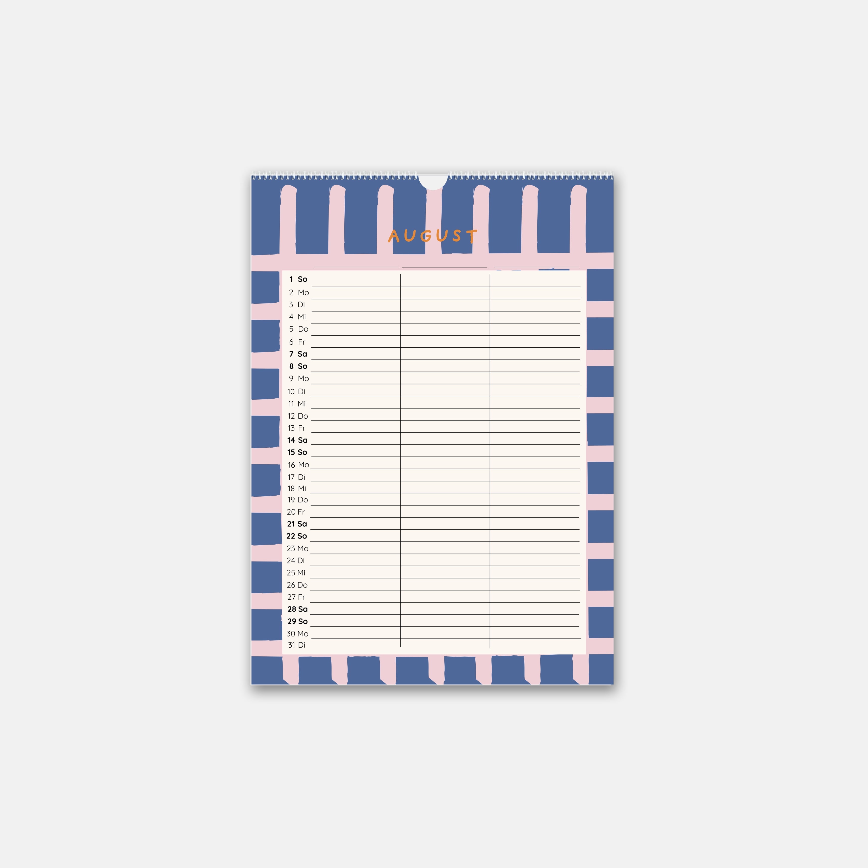 Paarkalender 2027 A4