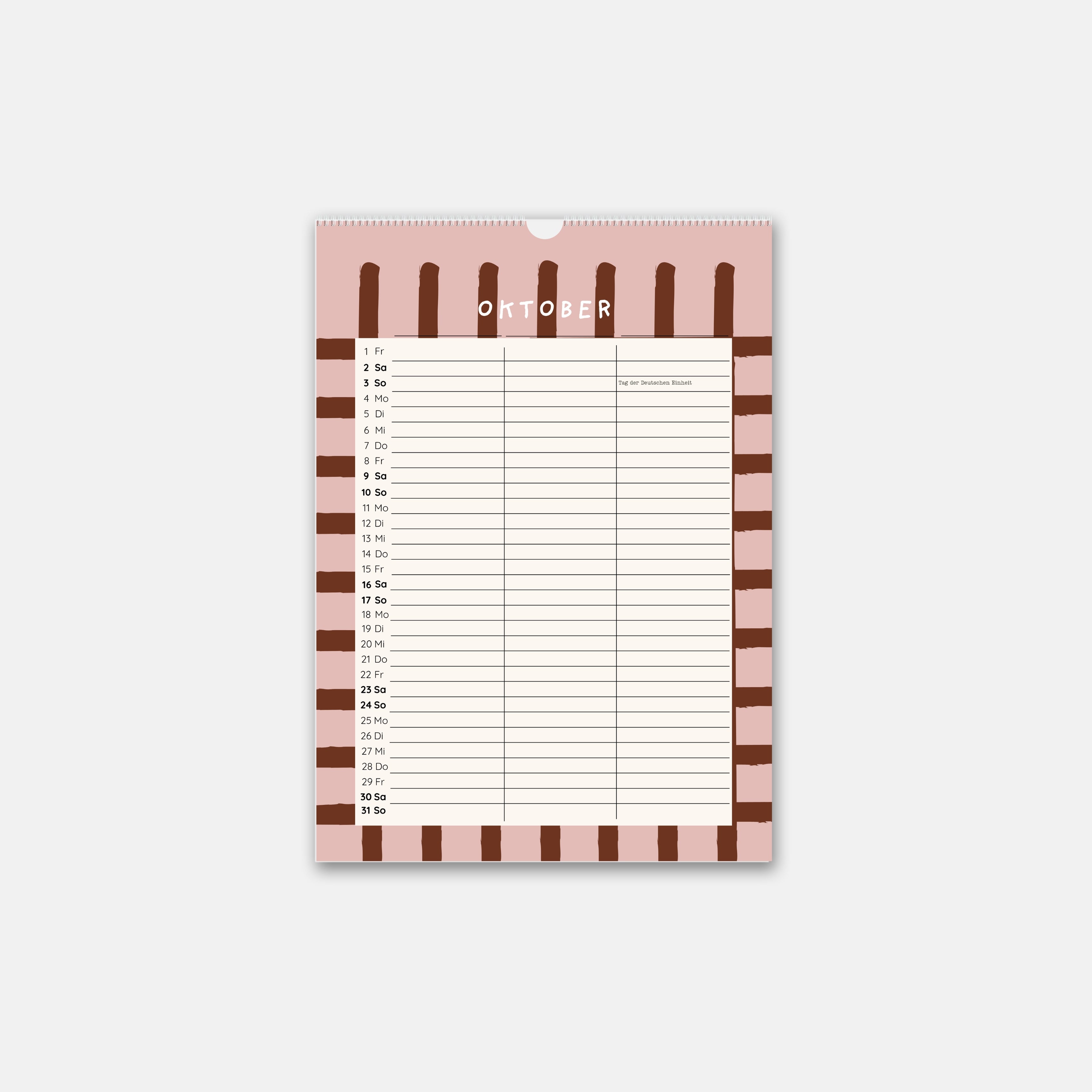 Paarkalender 2027 A4