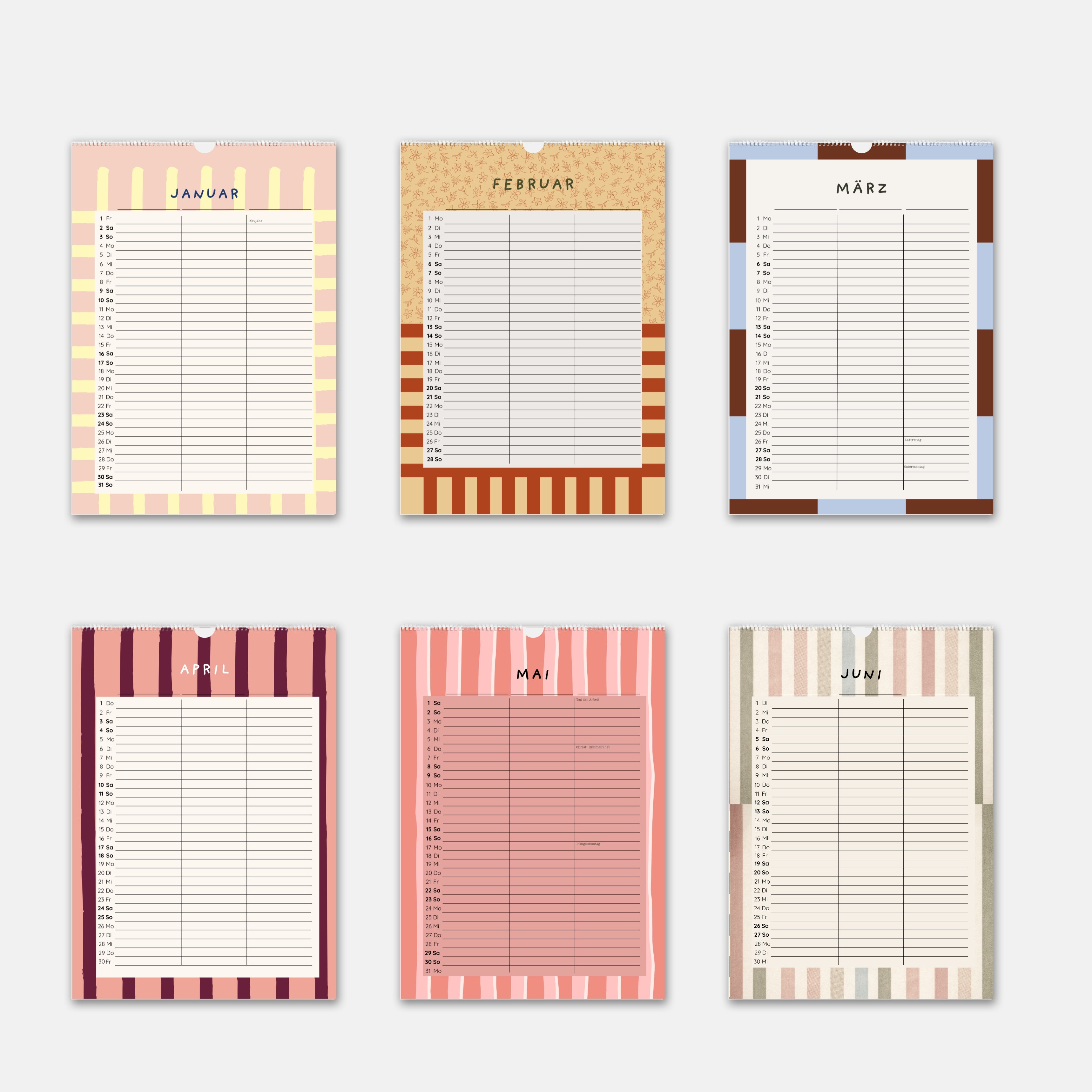 Paarkalender 2027 A4