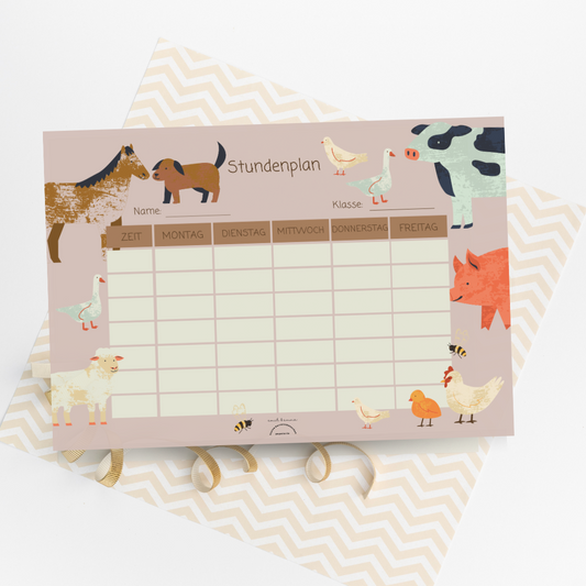 Stundenplan A4