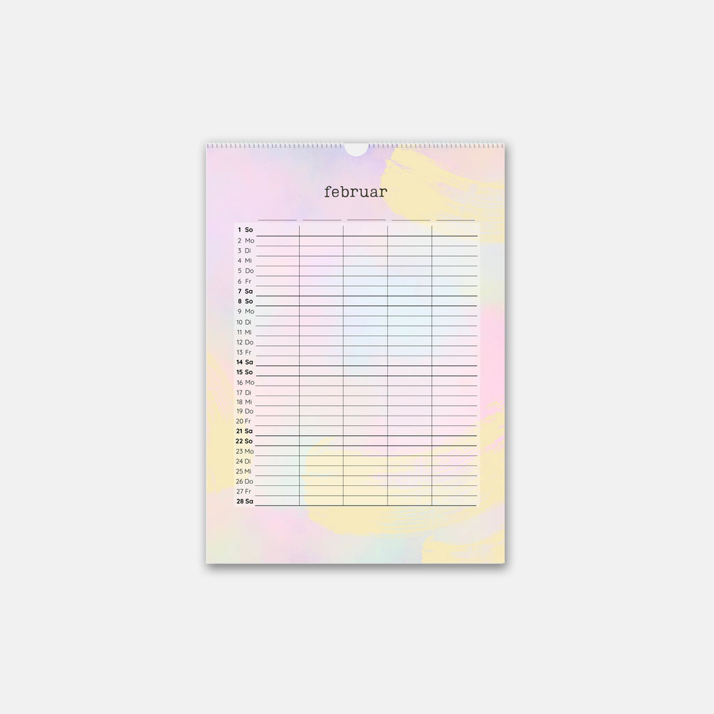 Familienkalender 2025 Familienplaner 2025 A3 Wandkalender