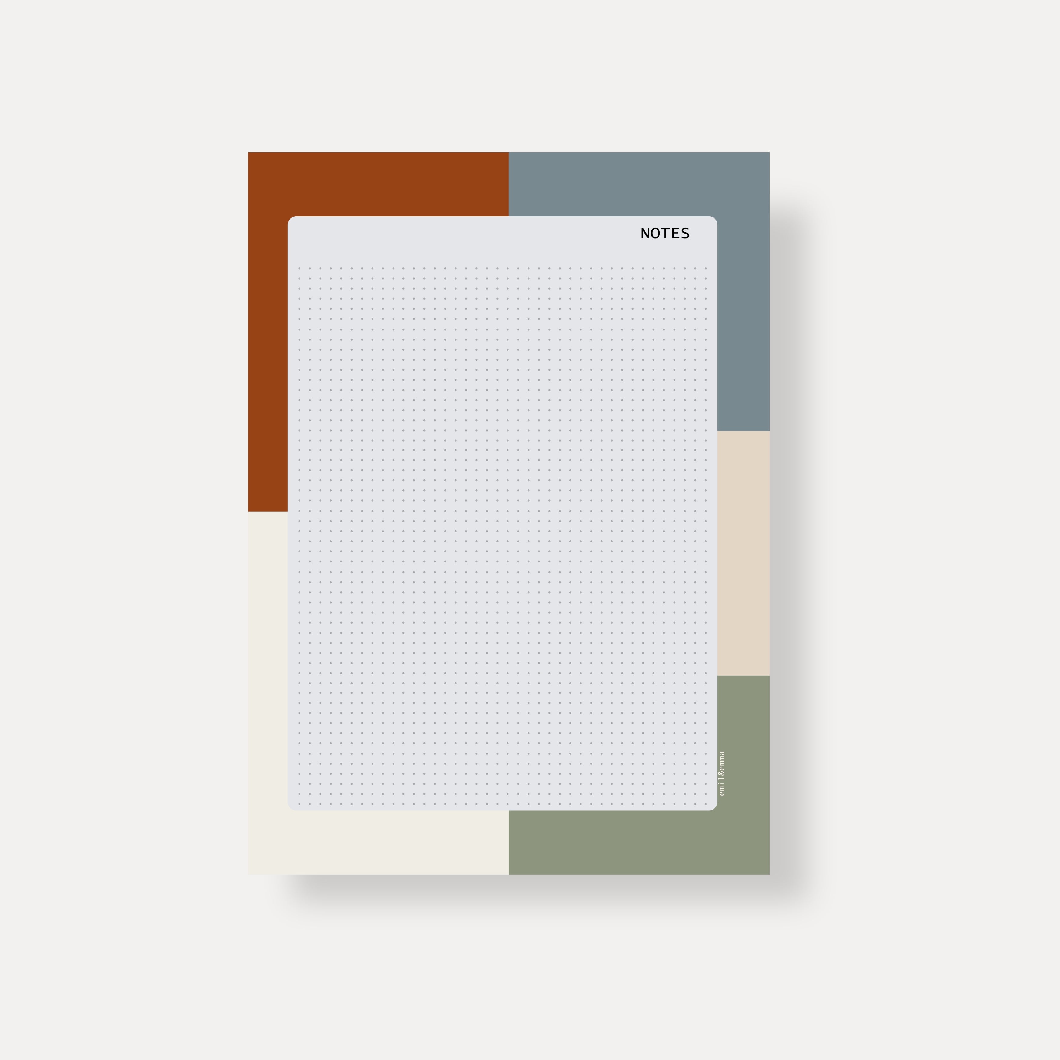 Notizblock CalmColors