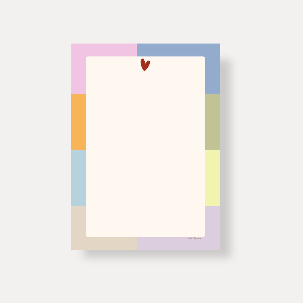 Notizblock Love