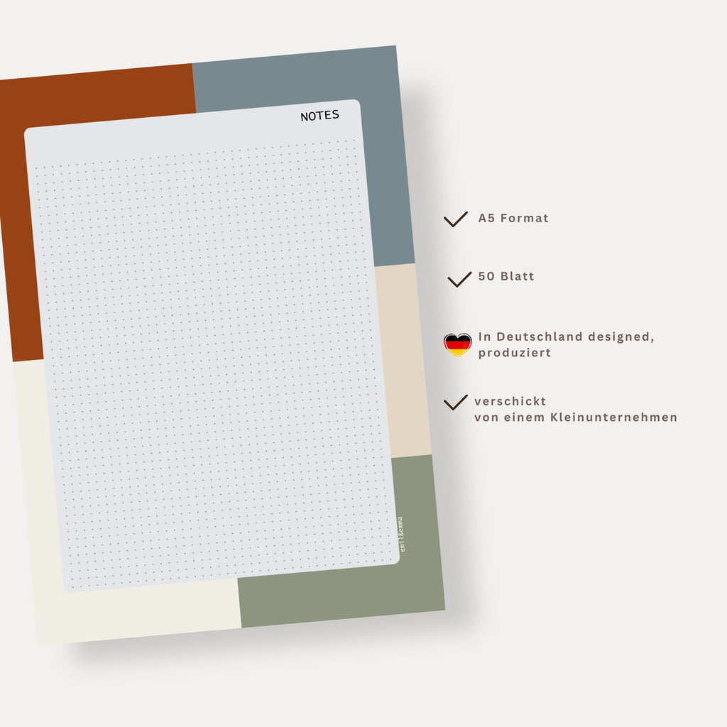 Notizblock CalmColors
