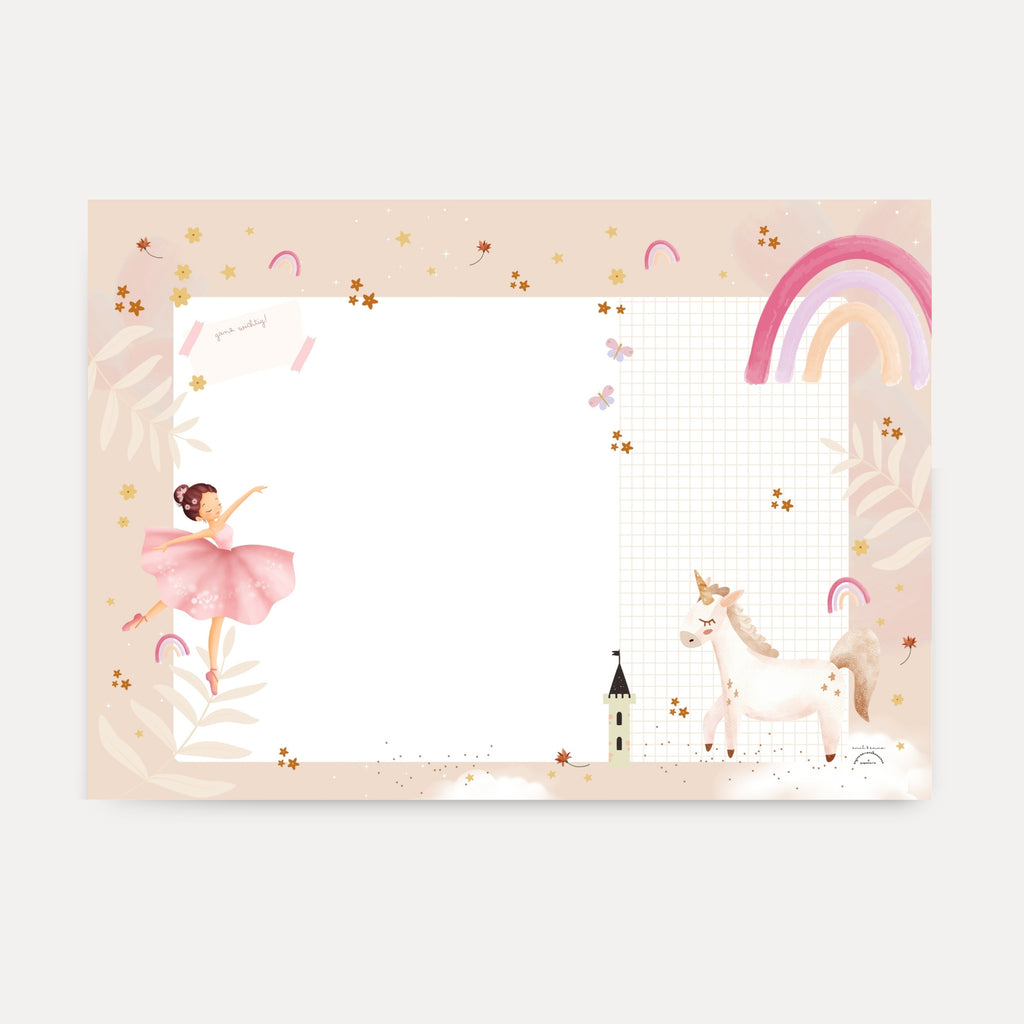 Schreibtischunterlage Einhorn