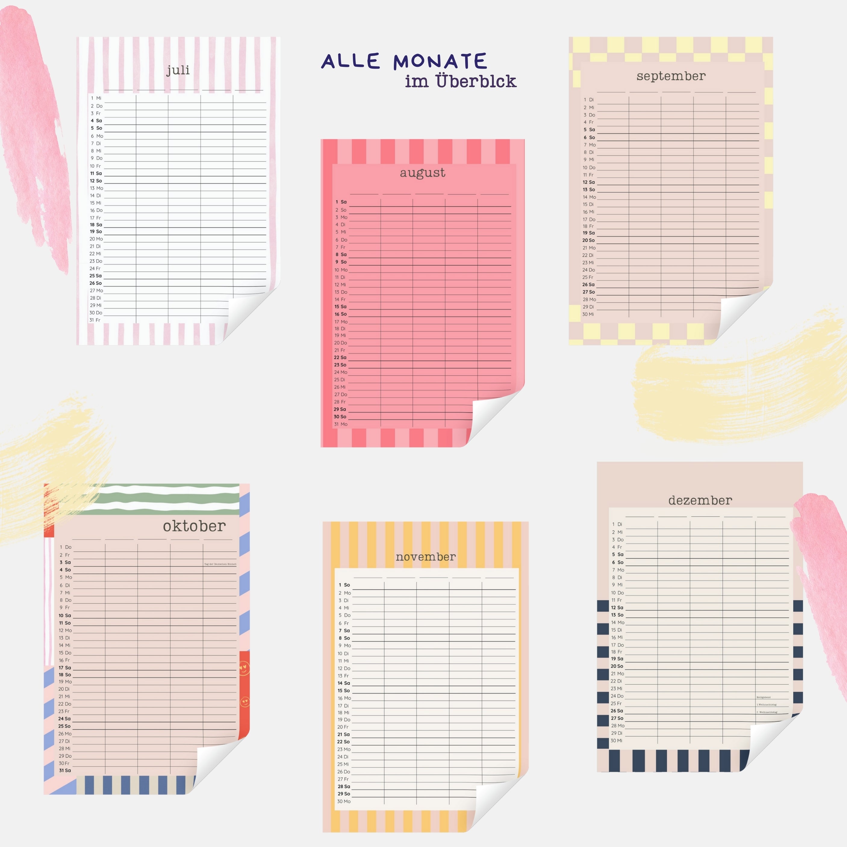 Familienkalender 2026 - A3