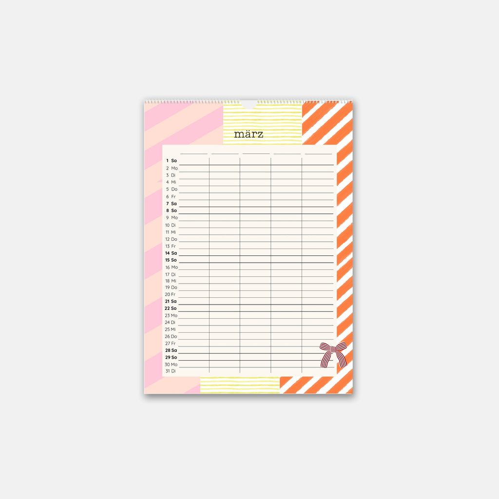 Familienkalender 2026 - A3