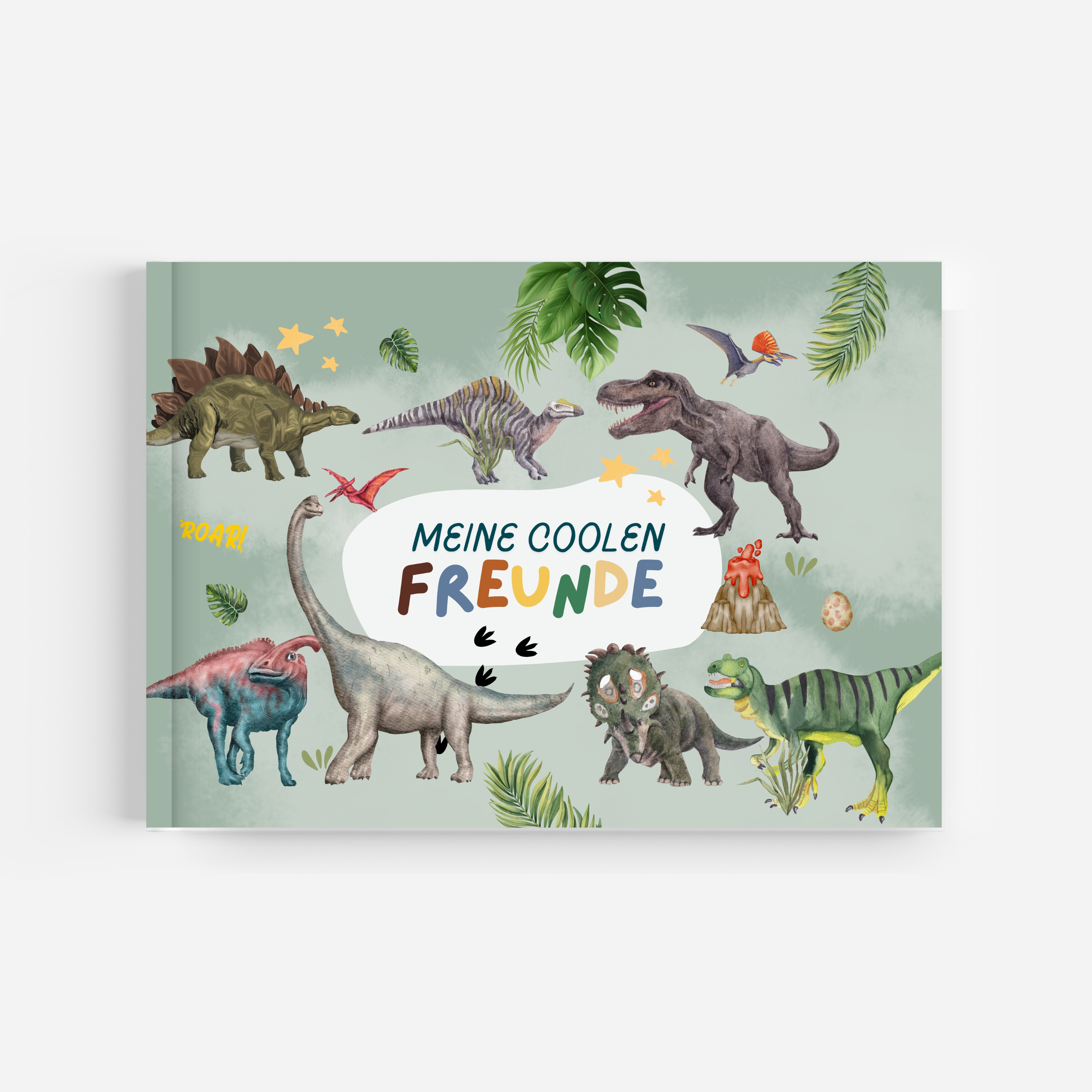 Freundebuch Dinosaurier - Grundschule und Kindergarten