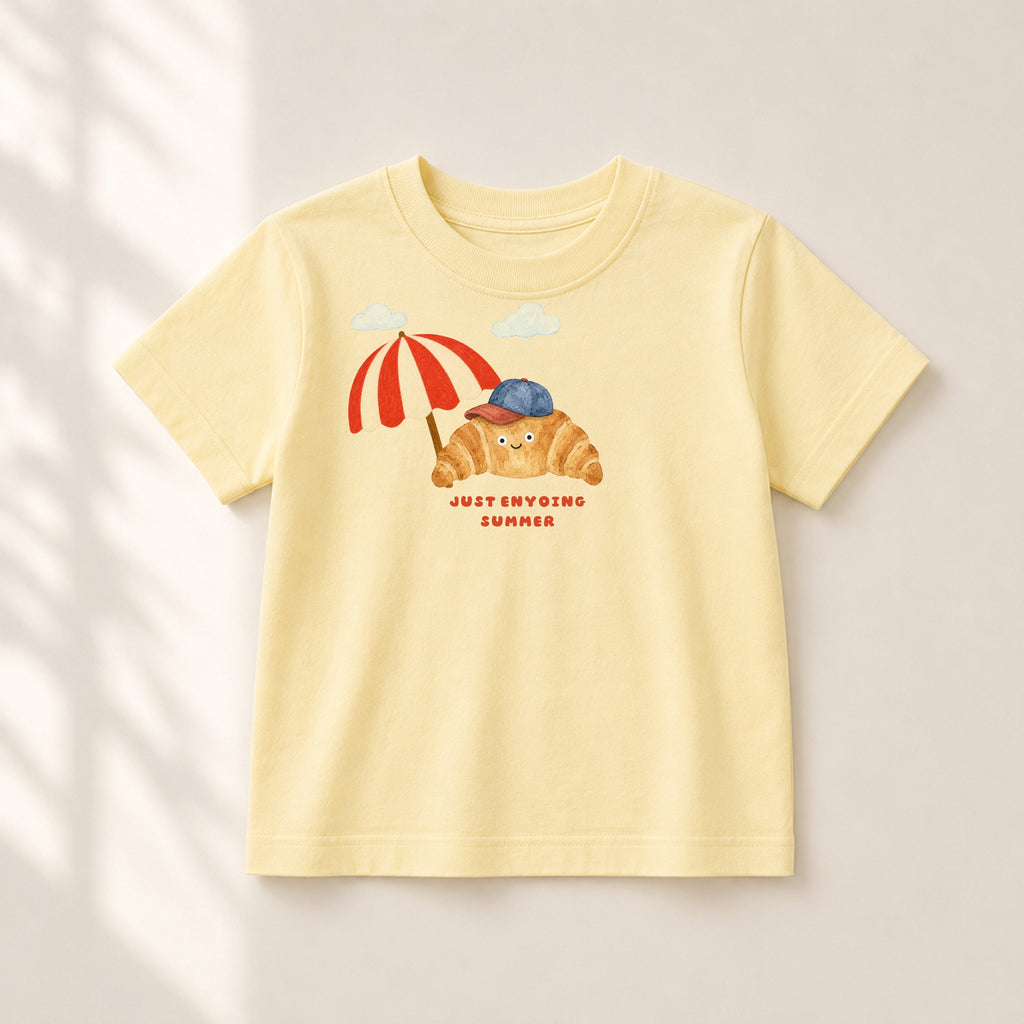 Bügelbilder Set Croissant Summer Mood
