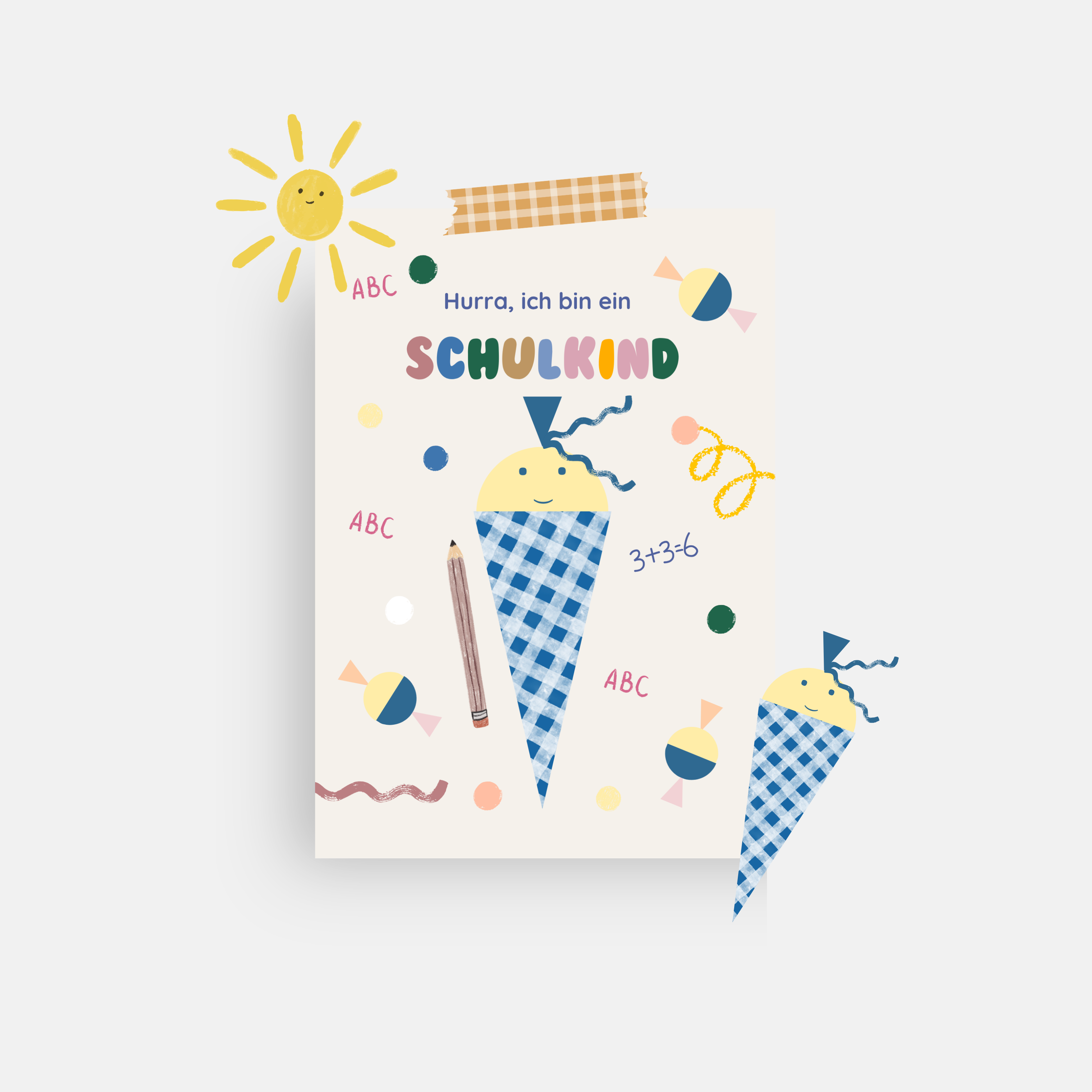 Karte Schulanfang
