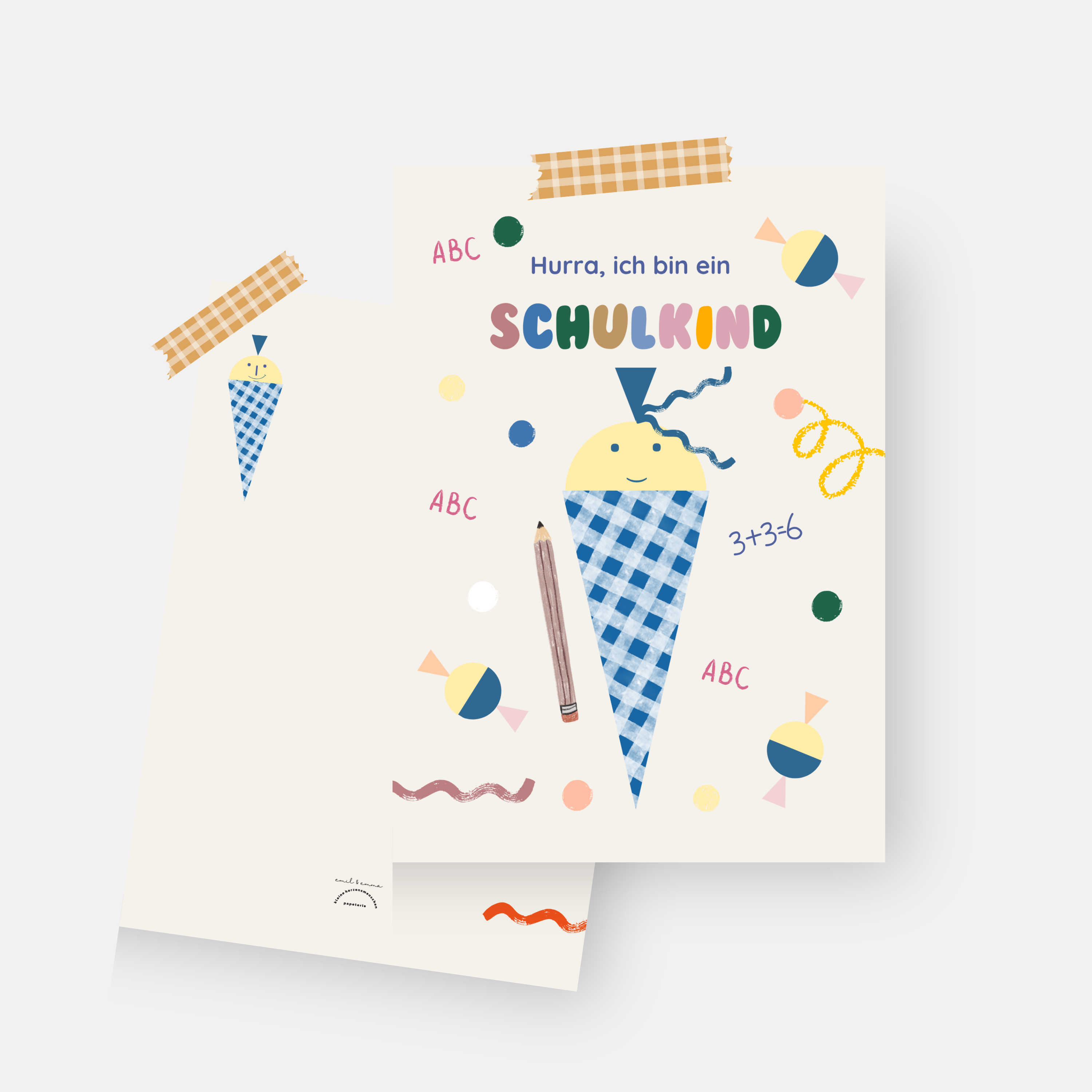 Karte Schulanfang