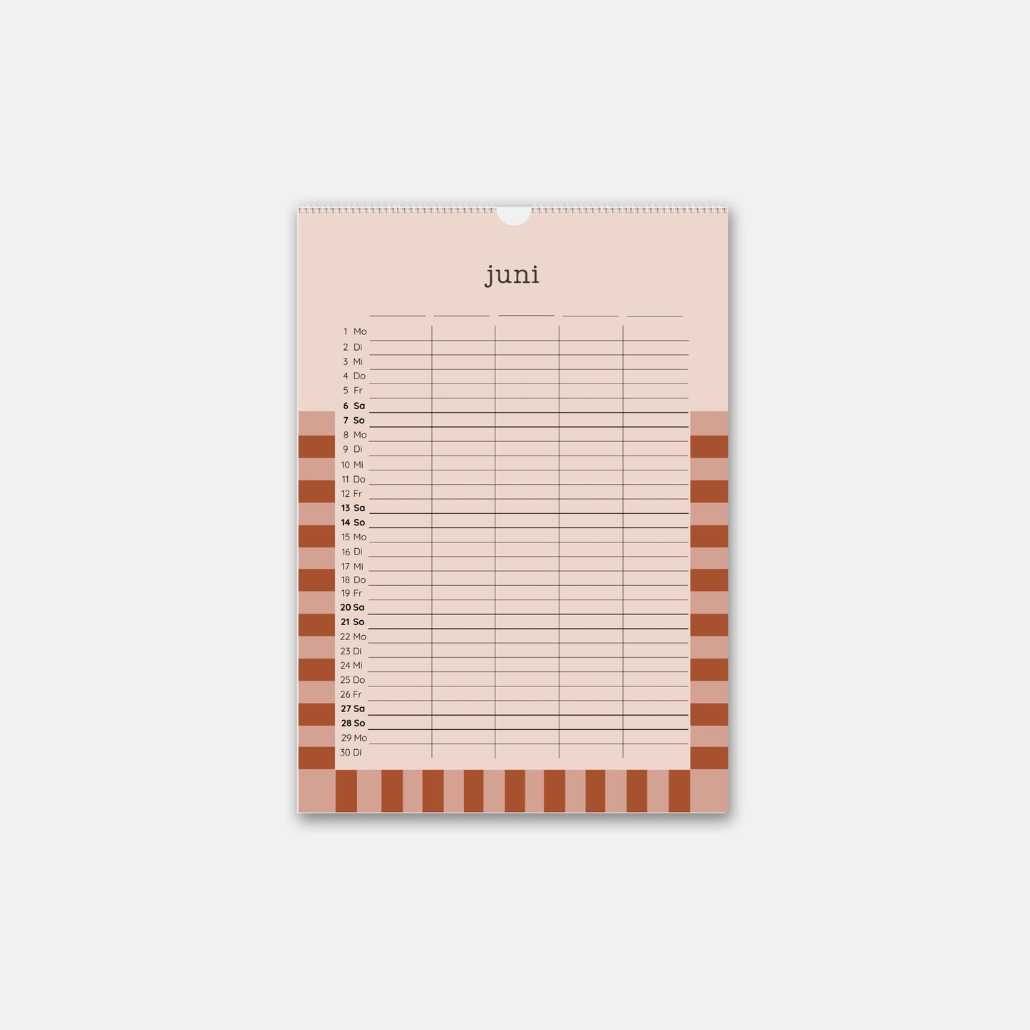 Familienkalender 2026 - A3