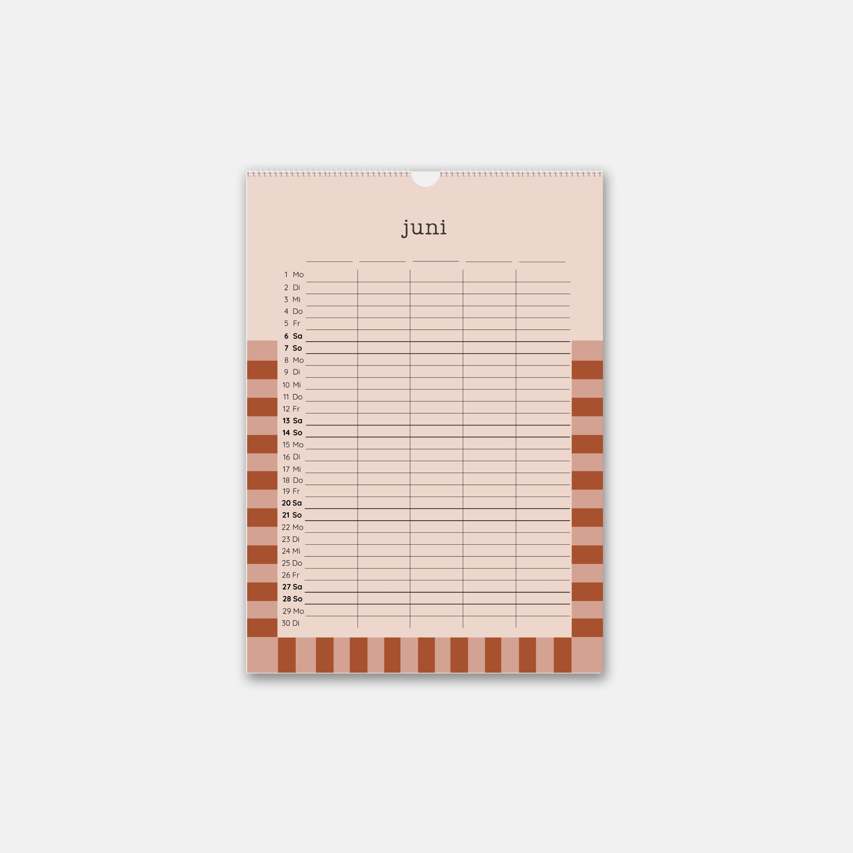 Familienkalender 2026 - A3