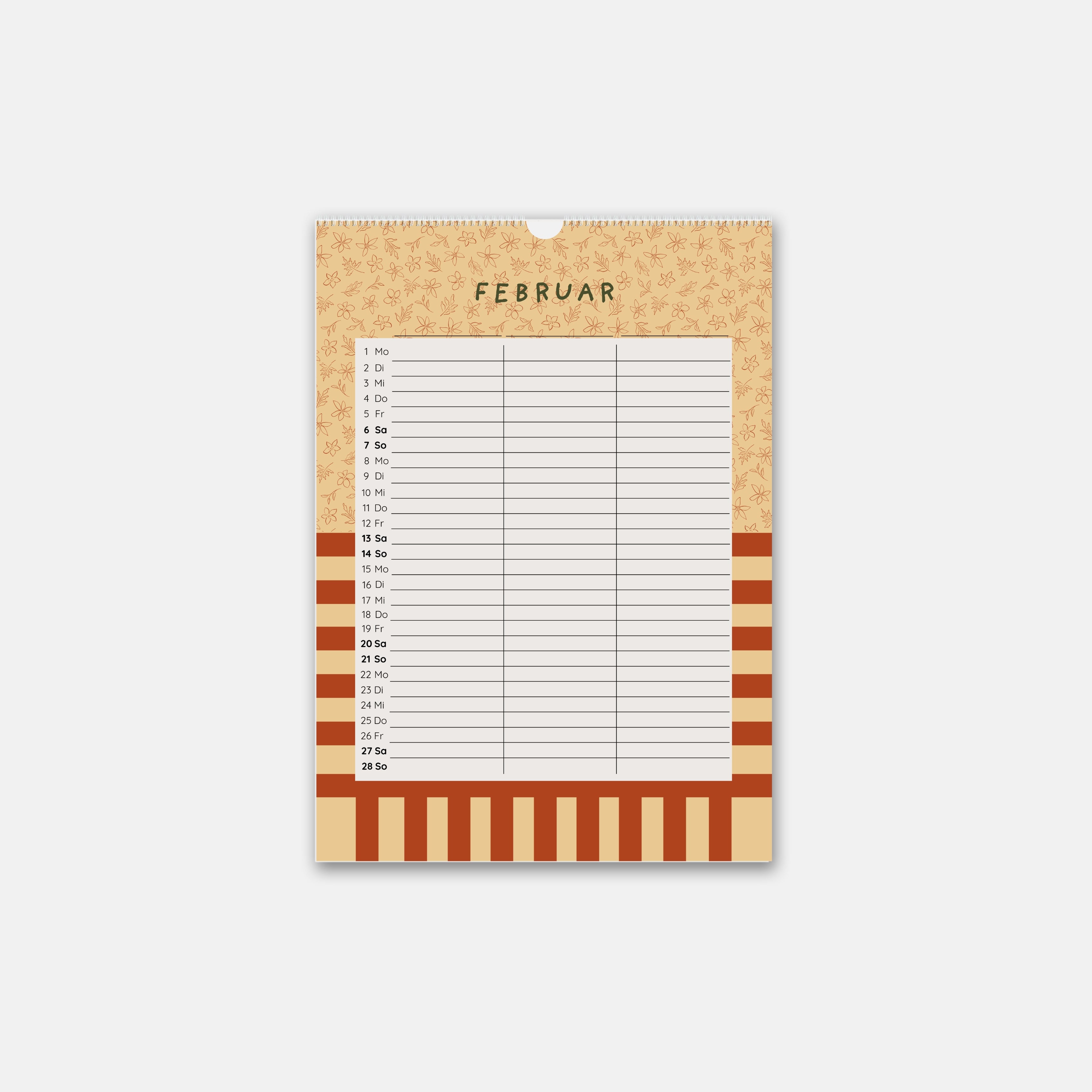 Paarkalender 2027 A4