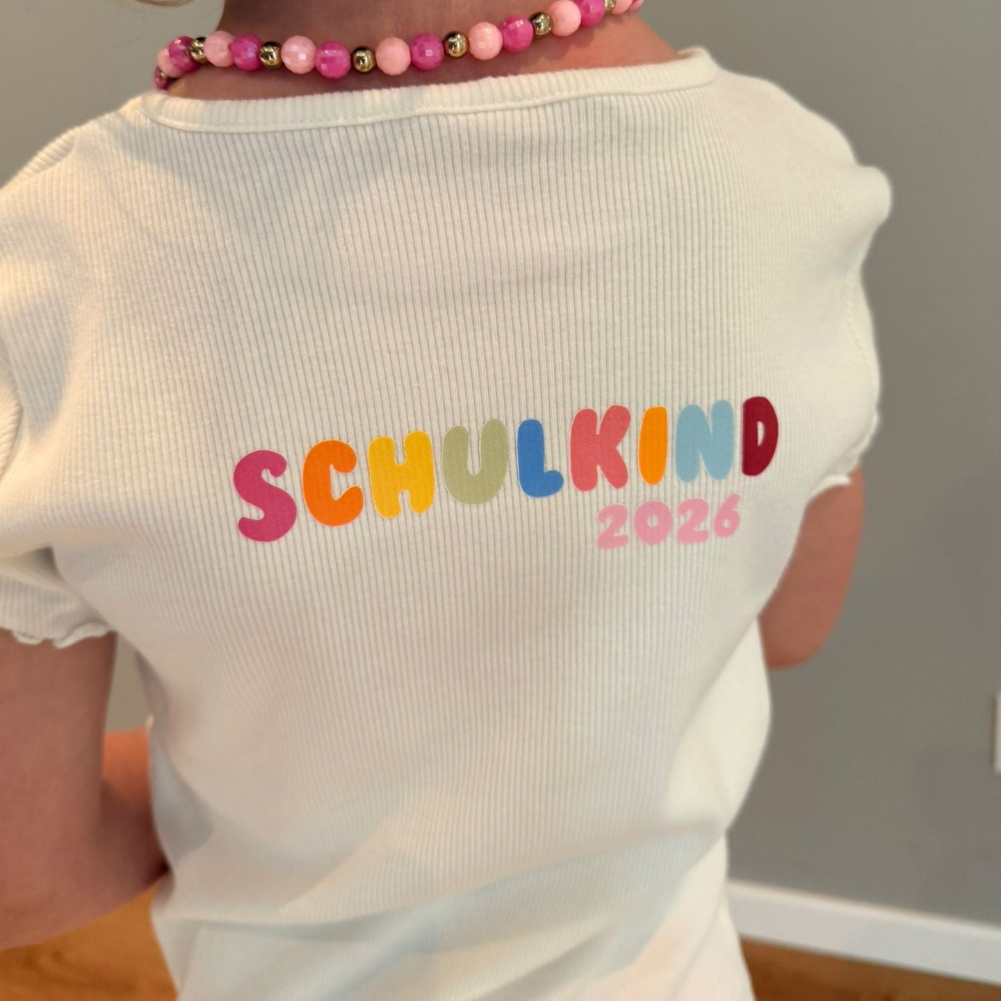 Bügelbilder Set Schulkind Mädchen