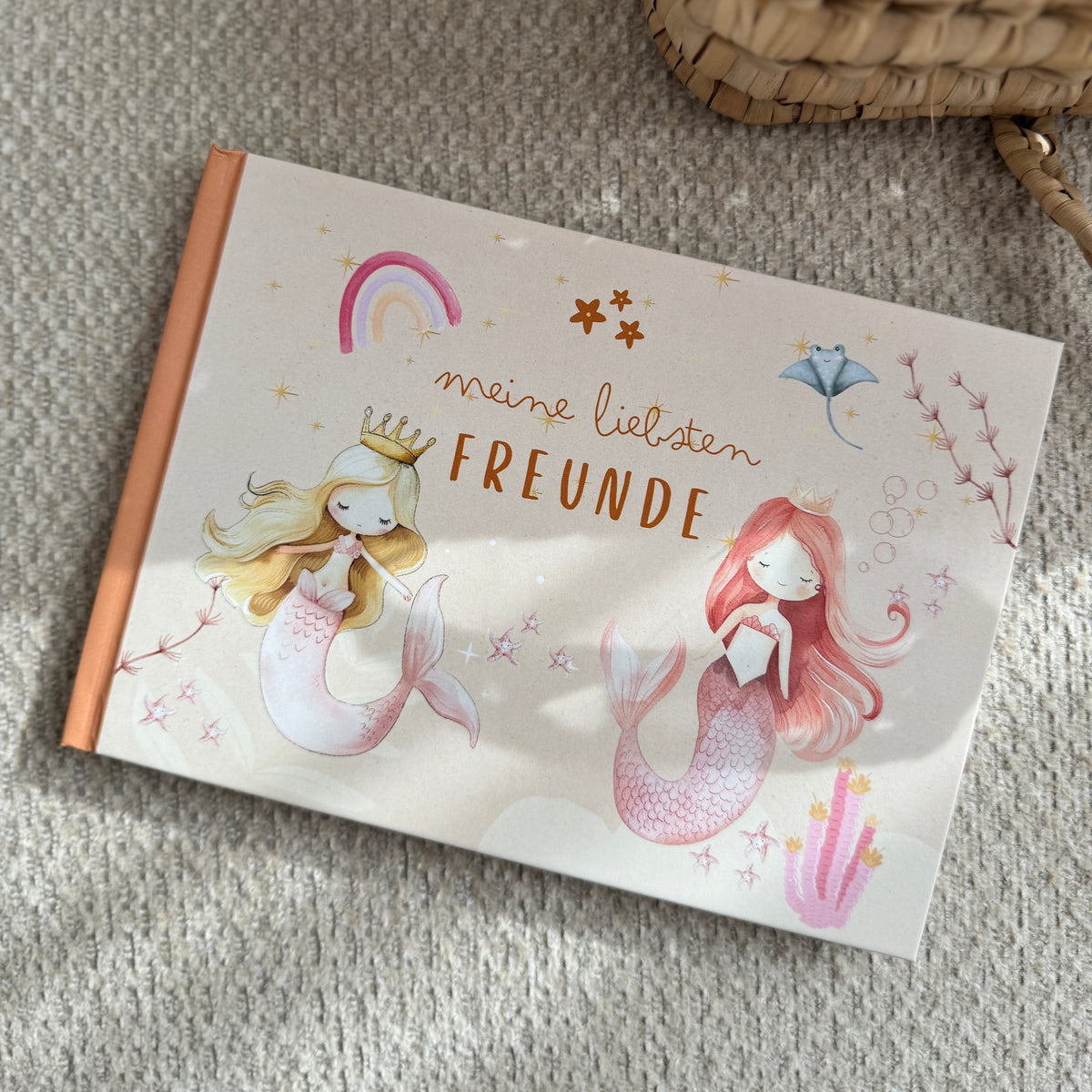 Geschenk zur Einschulung Freundebuch