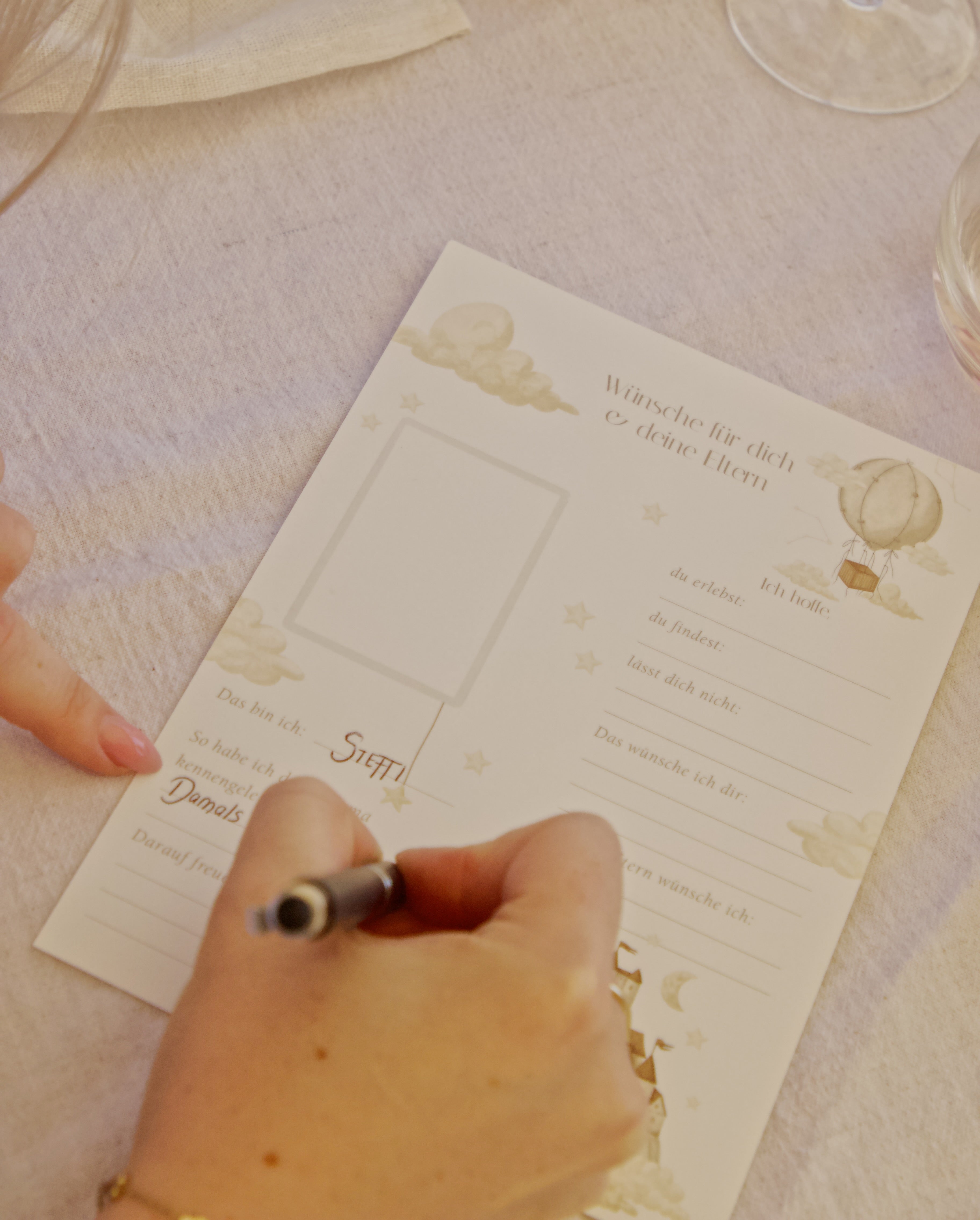 Babyshower Kartenset Baby Prediciton