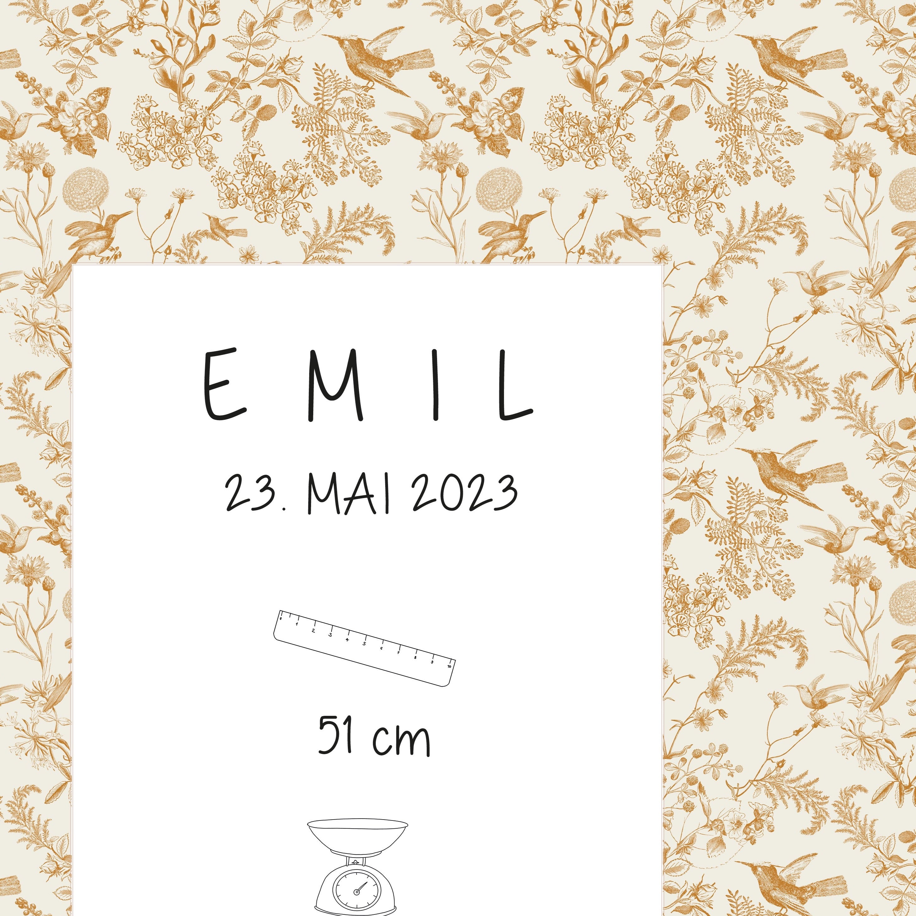 Geburtsposter Emil