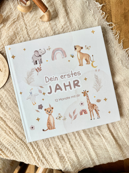 Dein erstes Jahr - Baby Erinnerungsbuch
