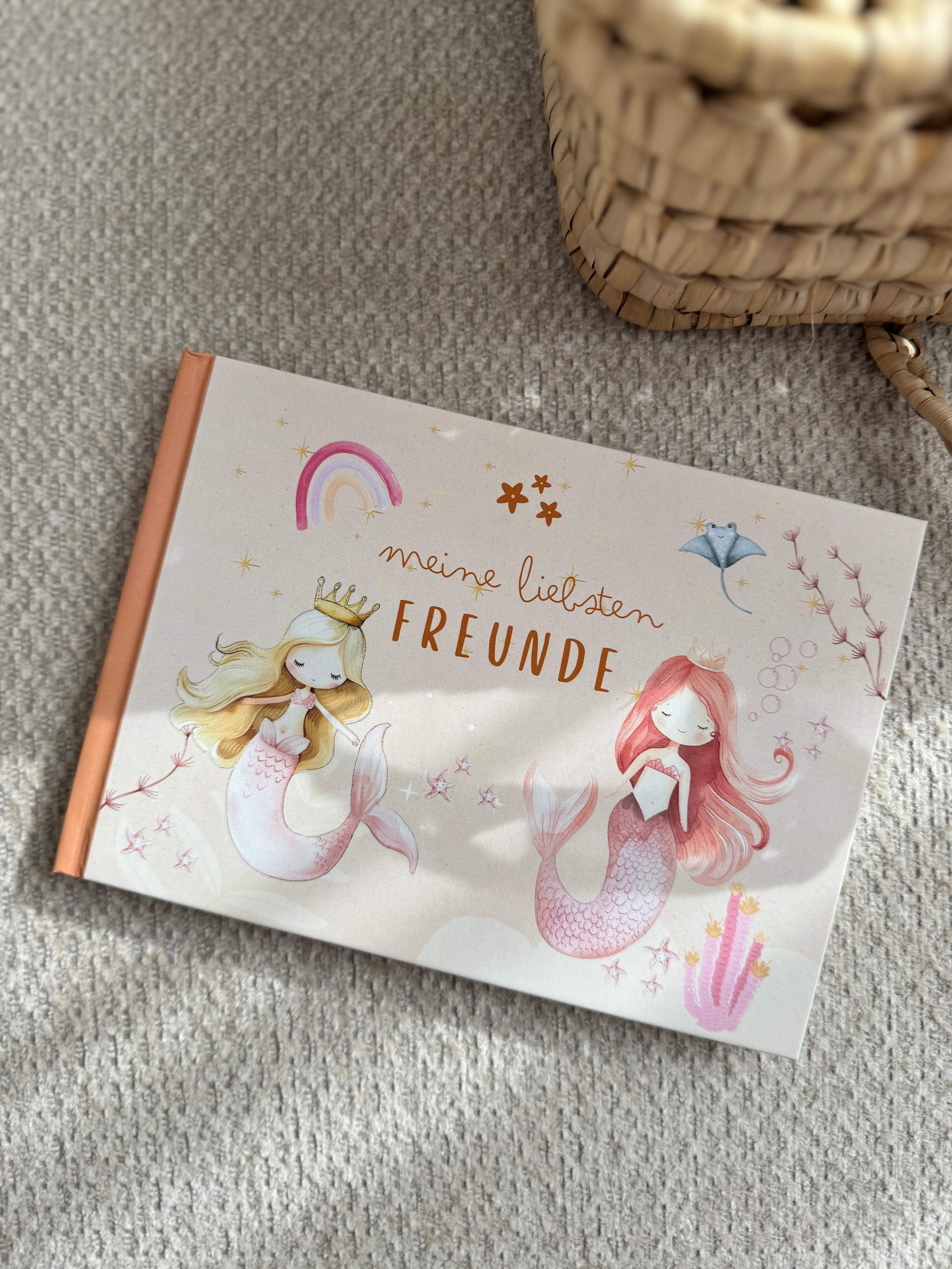 Meerjungfrauen Freundebuch - Grundschule, Kindergarten