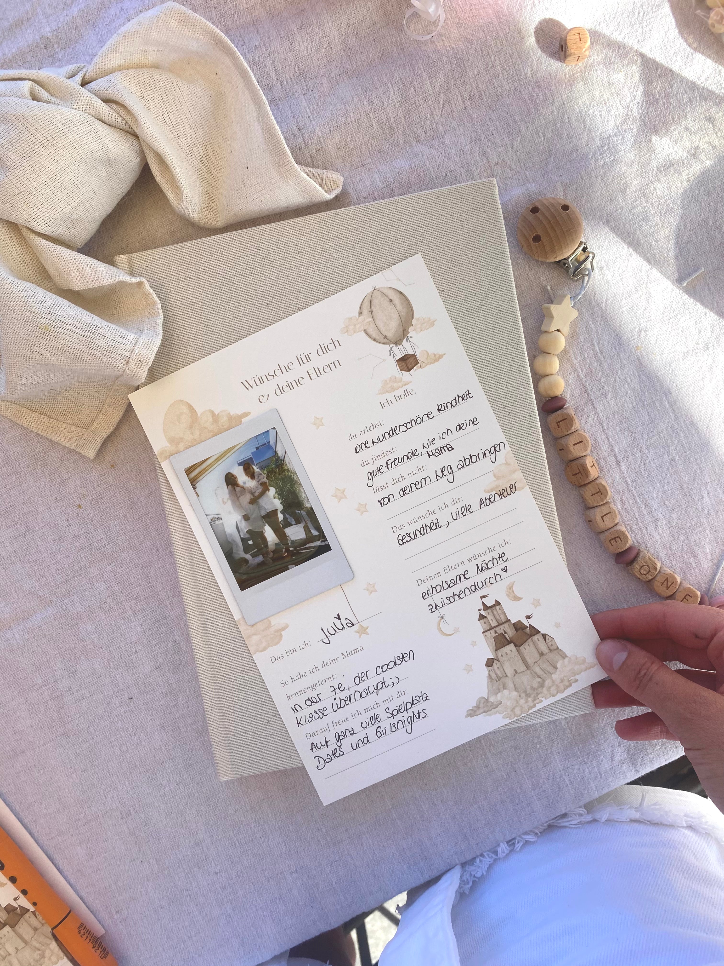 Babyshower Kartenset Baby Prediciton