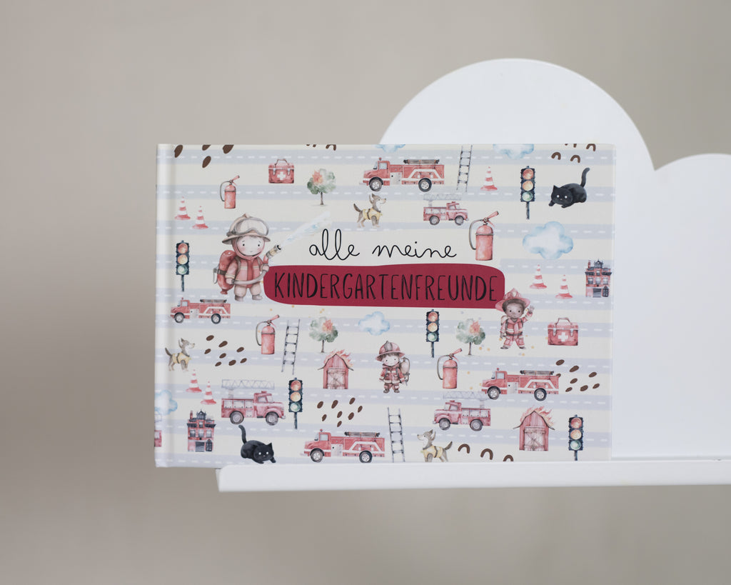 Freundebuch Feuerwehr - Kindergarten