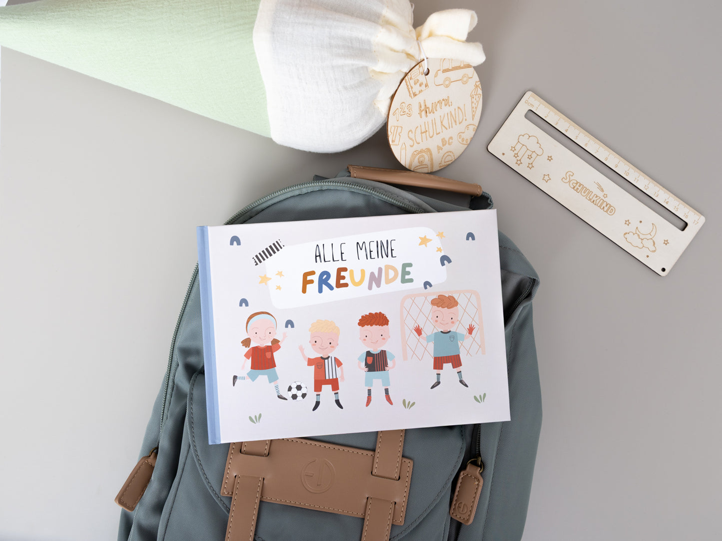 Freundebuch Fußball - Grundschule