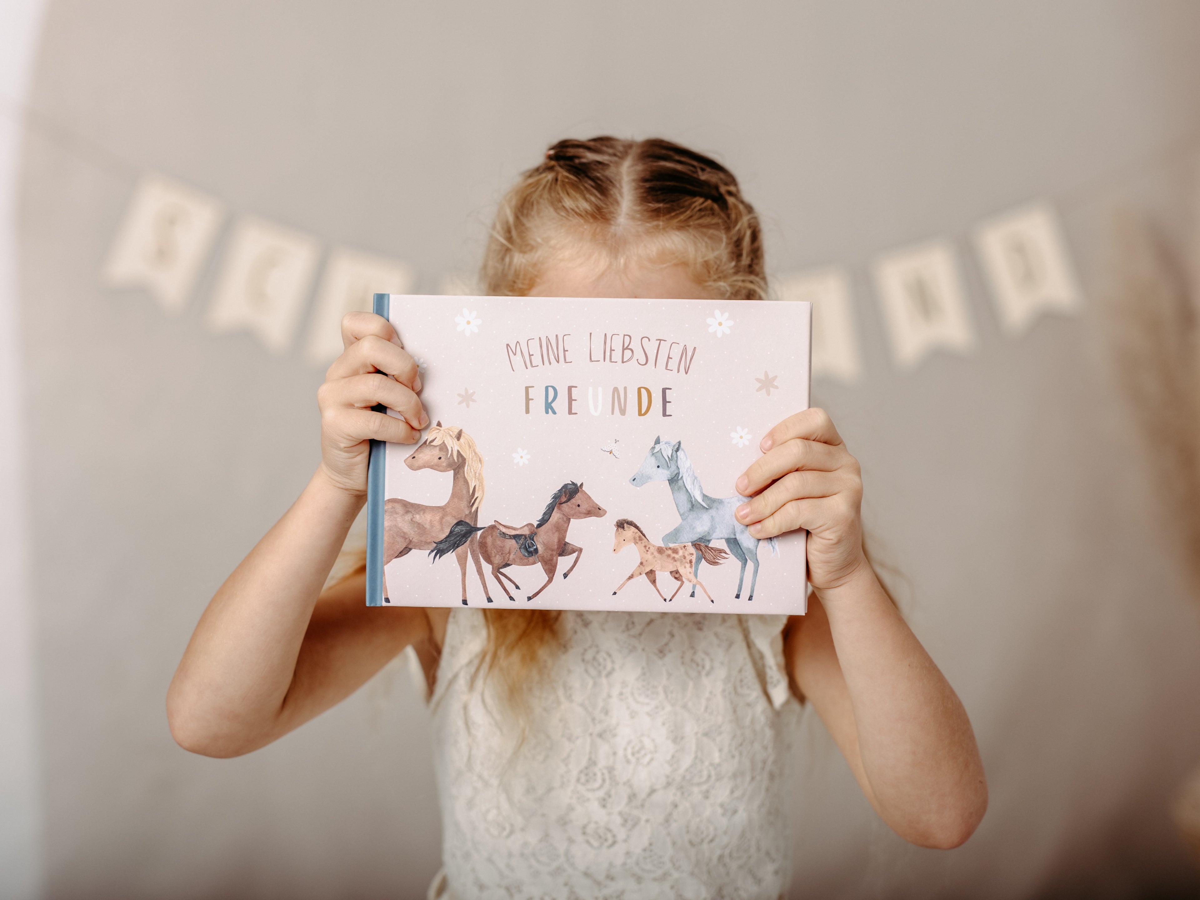 Freundebuch Pferde Meine liebsten Freunde Querformat A5