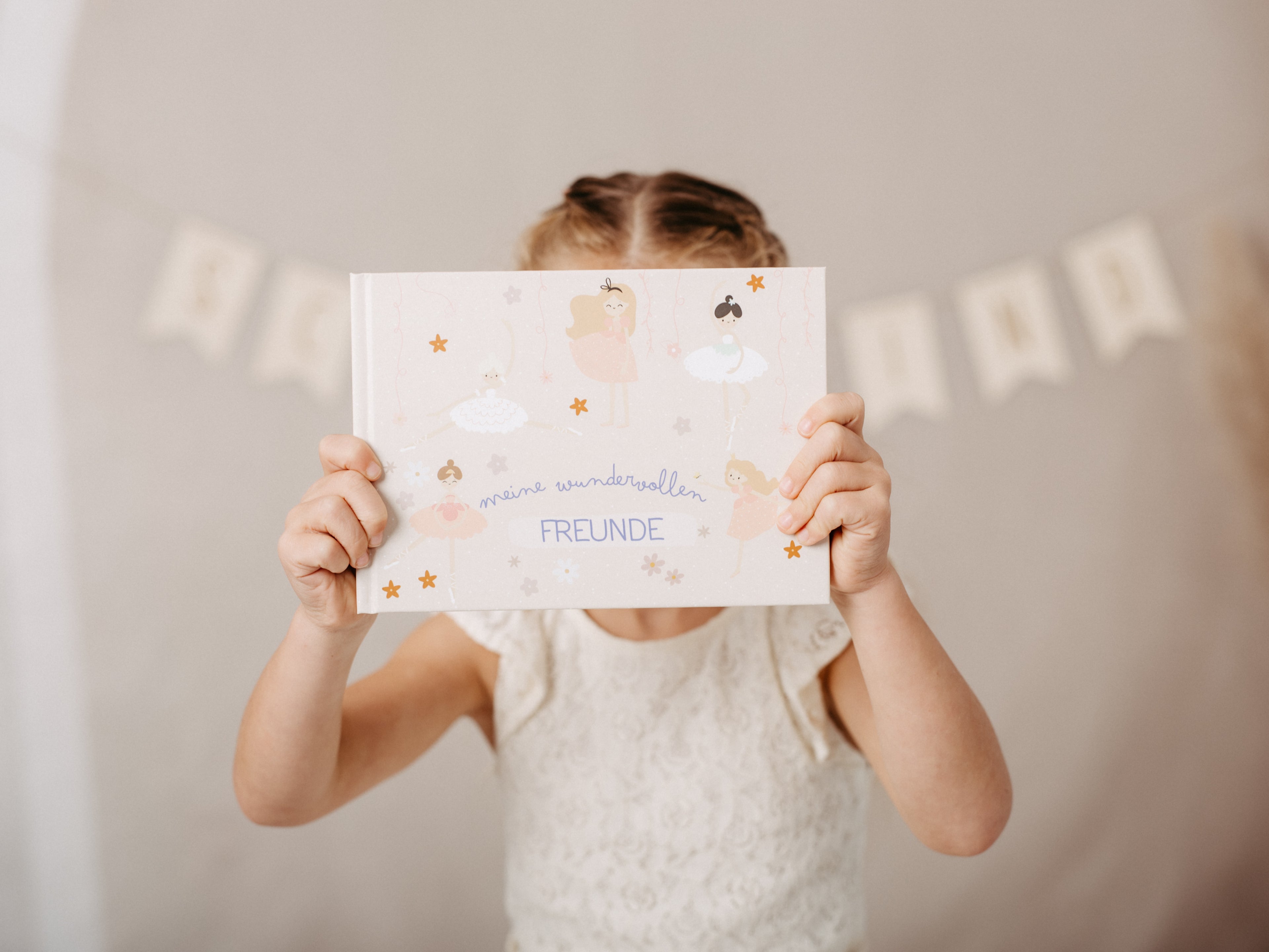 Freundebuch Ballerina & Prinzessin für Grundschule und Kindergarten