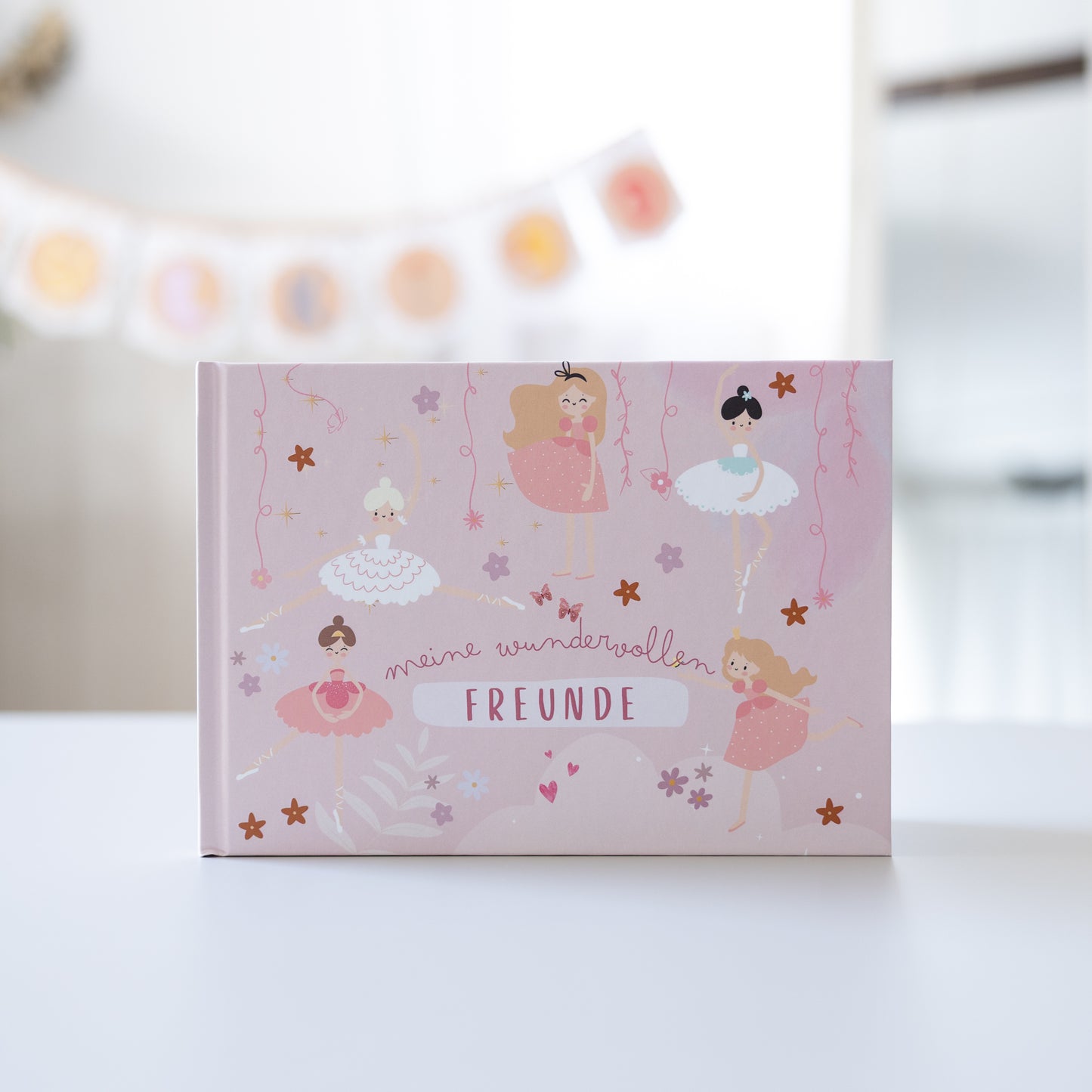 Freundebuch Ballerina & Prinzessin für Grundschule und Kindergarten