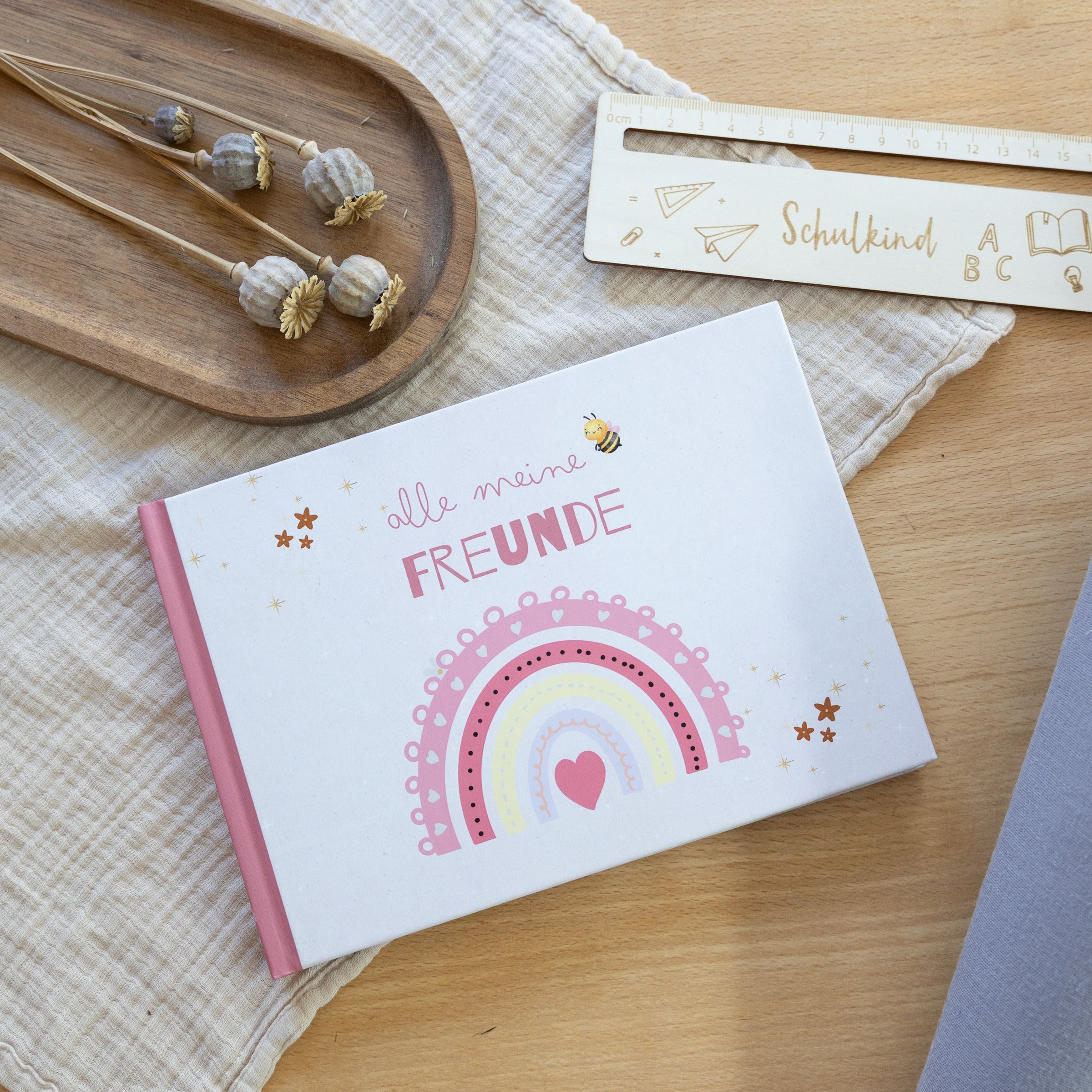 Regenbogen Freundebuch Grundschule