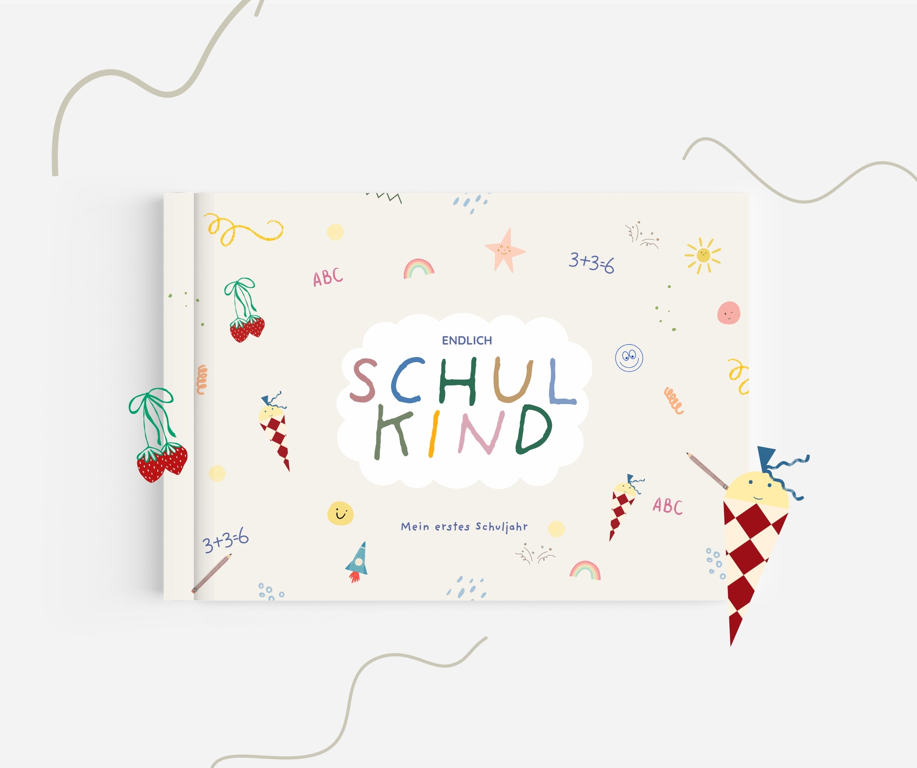 Geschenk zur Einschulung Gästebuch