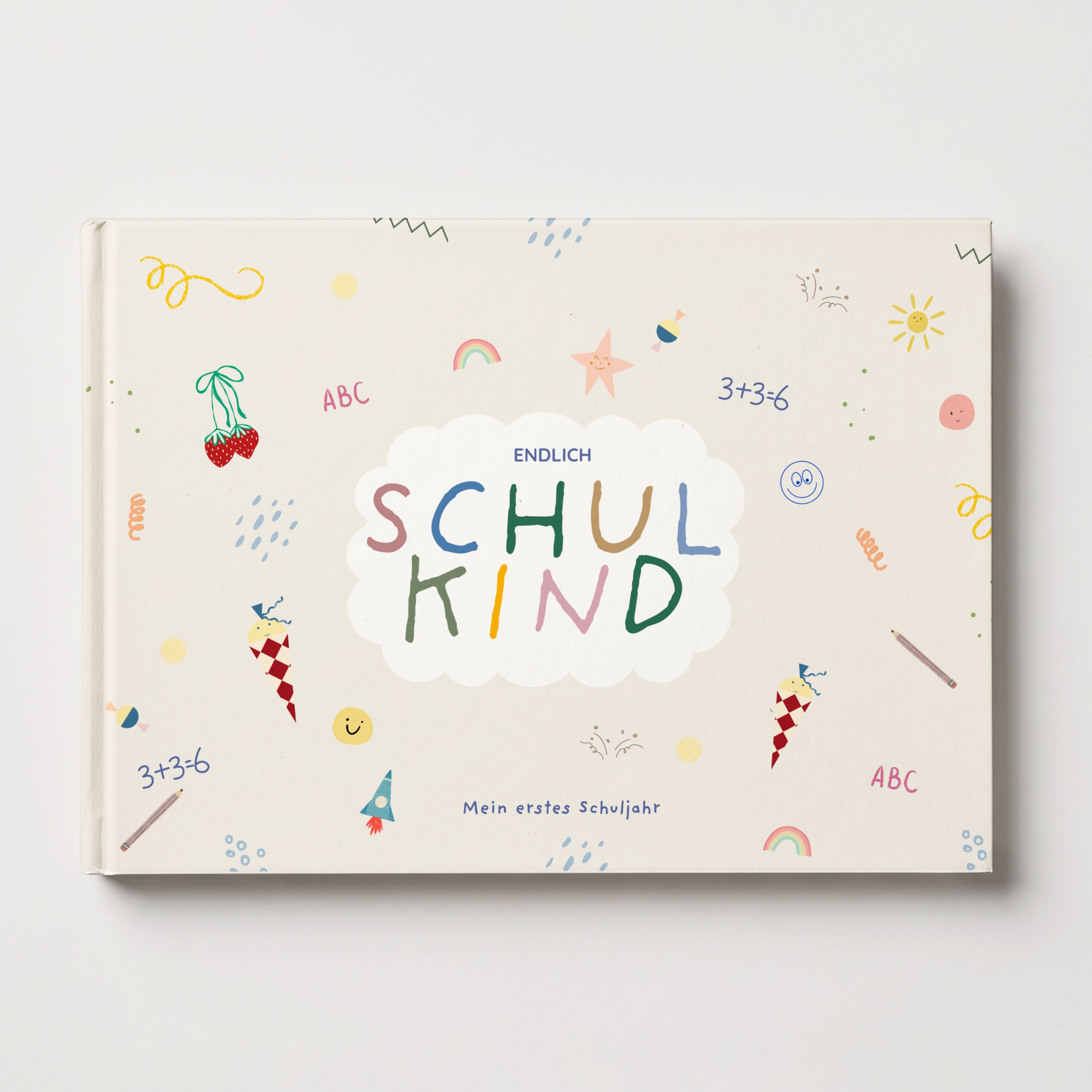 Erinnerungsbuch Gästebuch zur Einschulung 