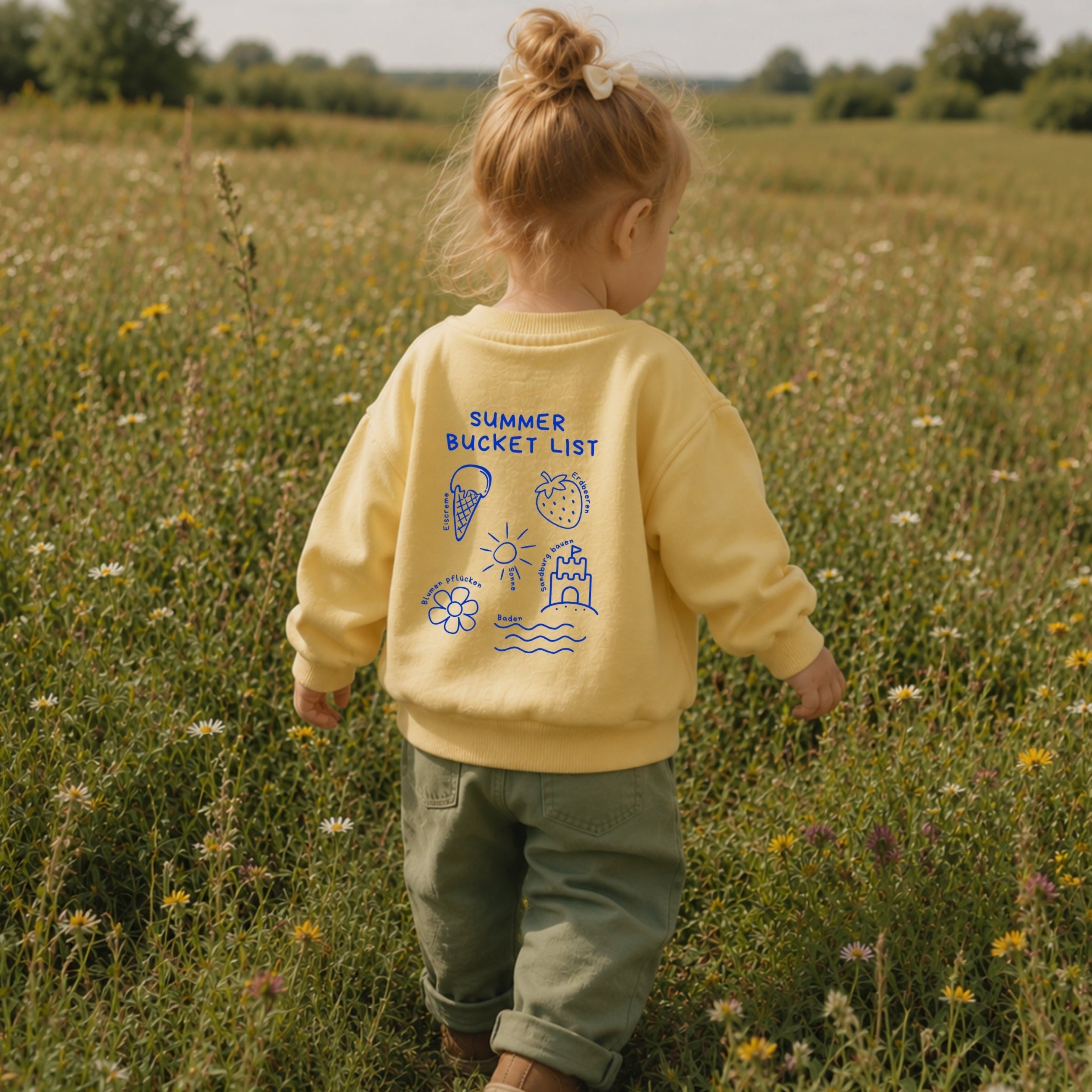 Summer Bucket List t shirt kinder  bügelbild zum Aufbügeln