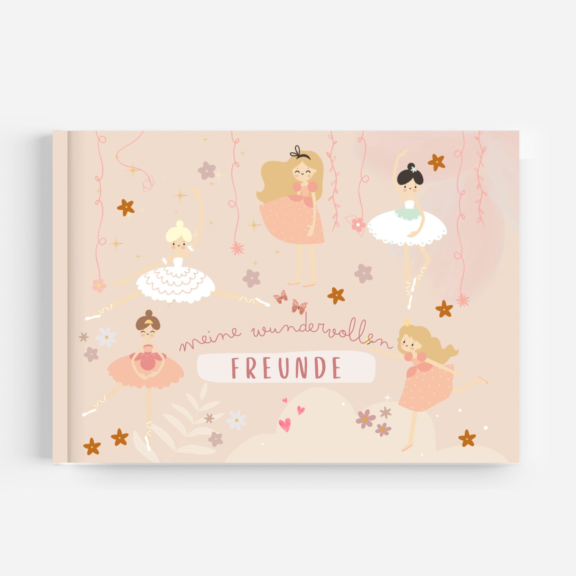 Freundebuch zur Einschulung Ballerina und prinzessinnen