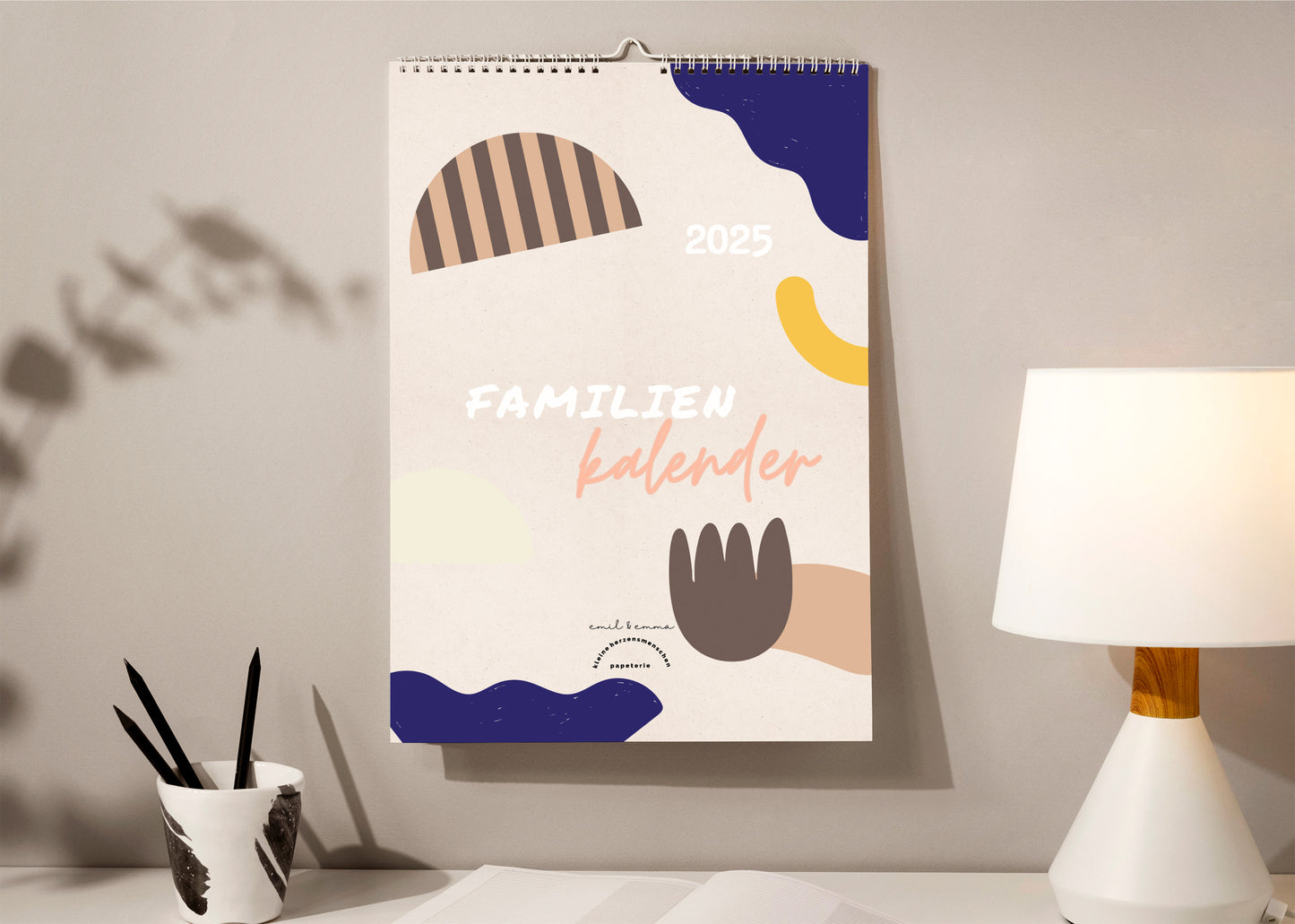 Familienkalender 2025 Familienplaner 2025 A3 Wandkalender