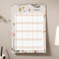 Floraler Familienkalender 2025 Familienplaner 2025 A3 Wandkalender