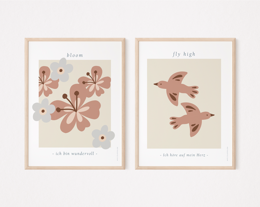 Bloom Poster Set Cool Kids Collection